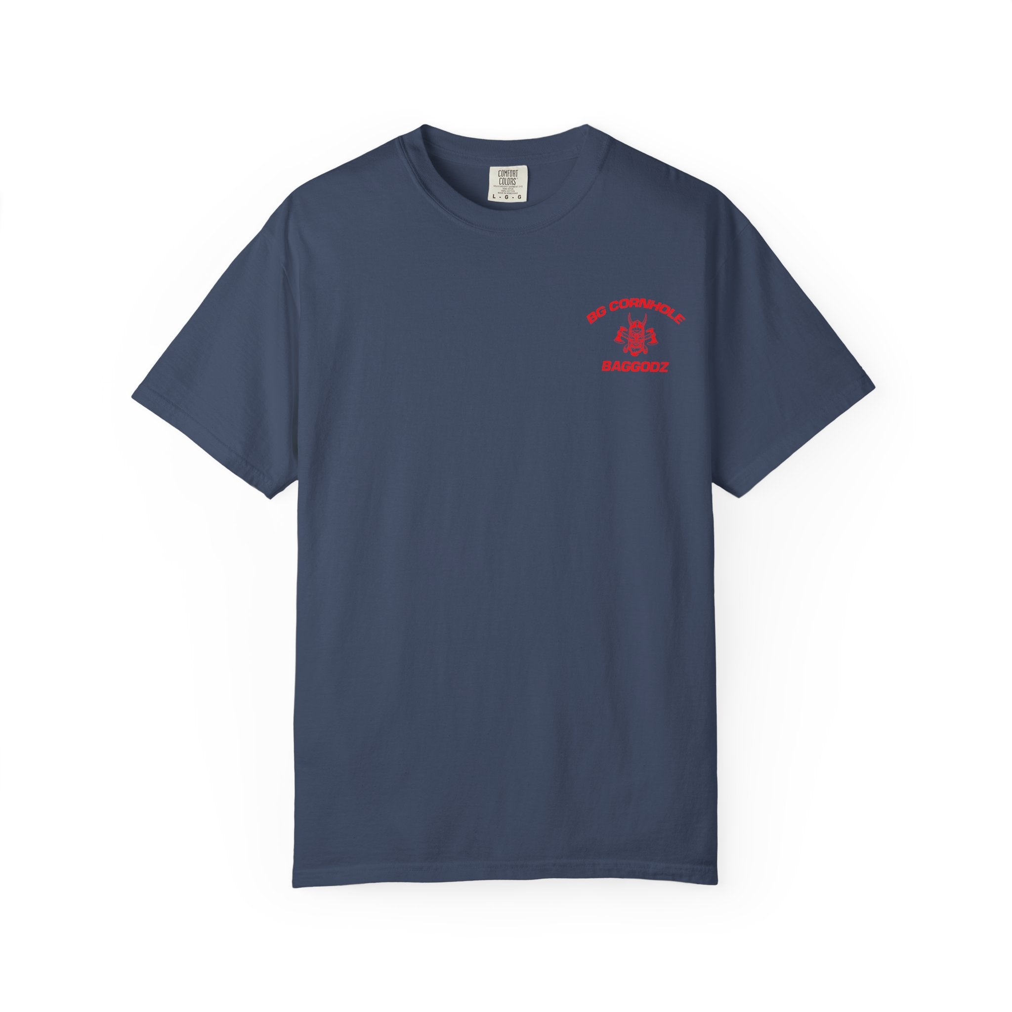 BG Cornhole Red Wavy Badgodz Unisex Tee - Multiple Colors