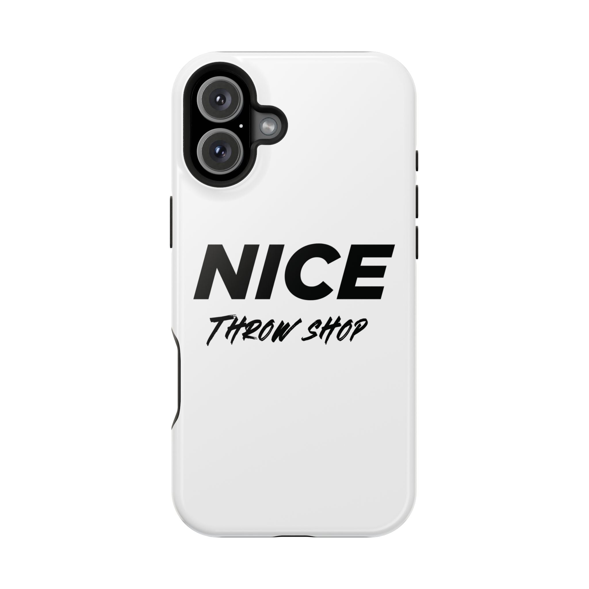 NICE Throw Shop Magnetic iPhone Case – Durable MagSafe® Cover (Supports Multiple Models)