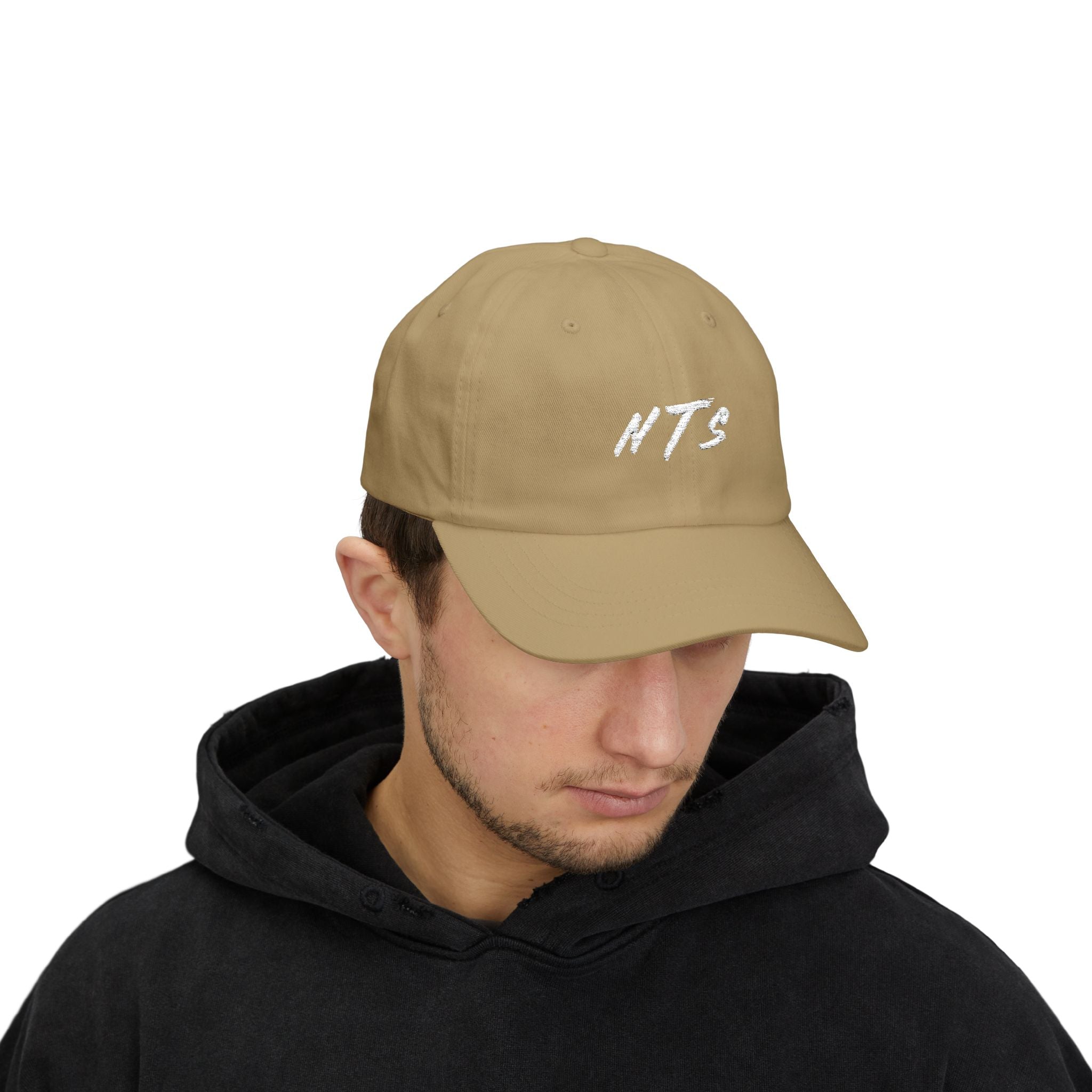 NICE Throw Shop - Classic Dad Cap with White NTS Design – Multiple Colors
