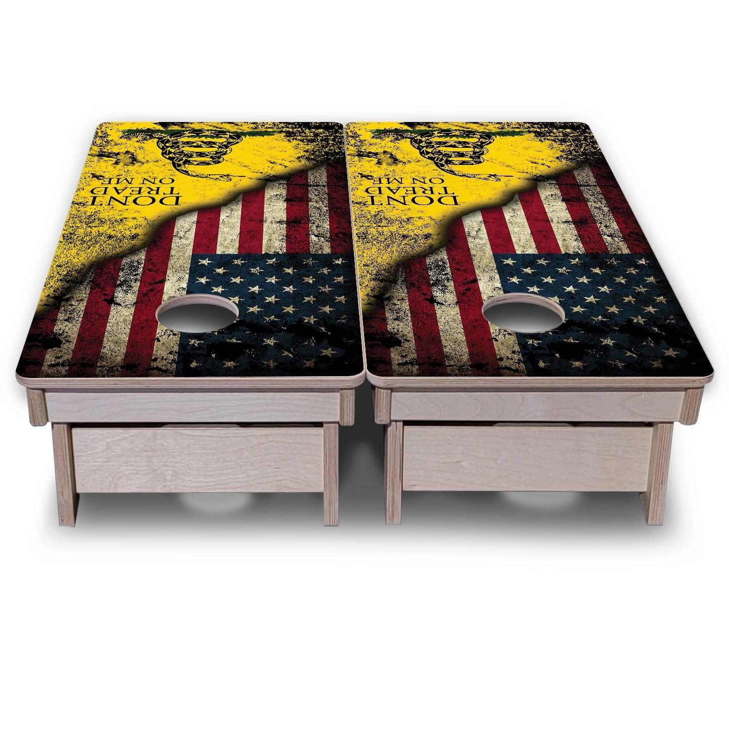 Vacation Cornhole Boards - DTOM & We The People
