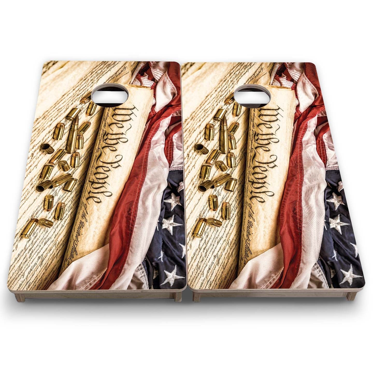 Vacation Cornhole Boards - DTOM & We The People