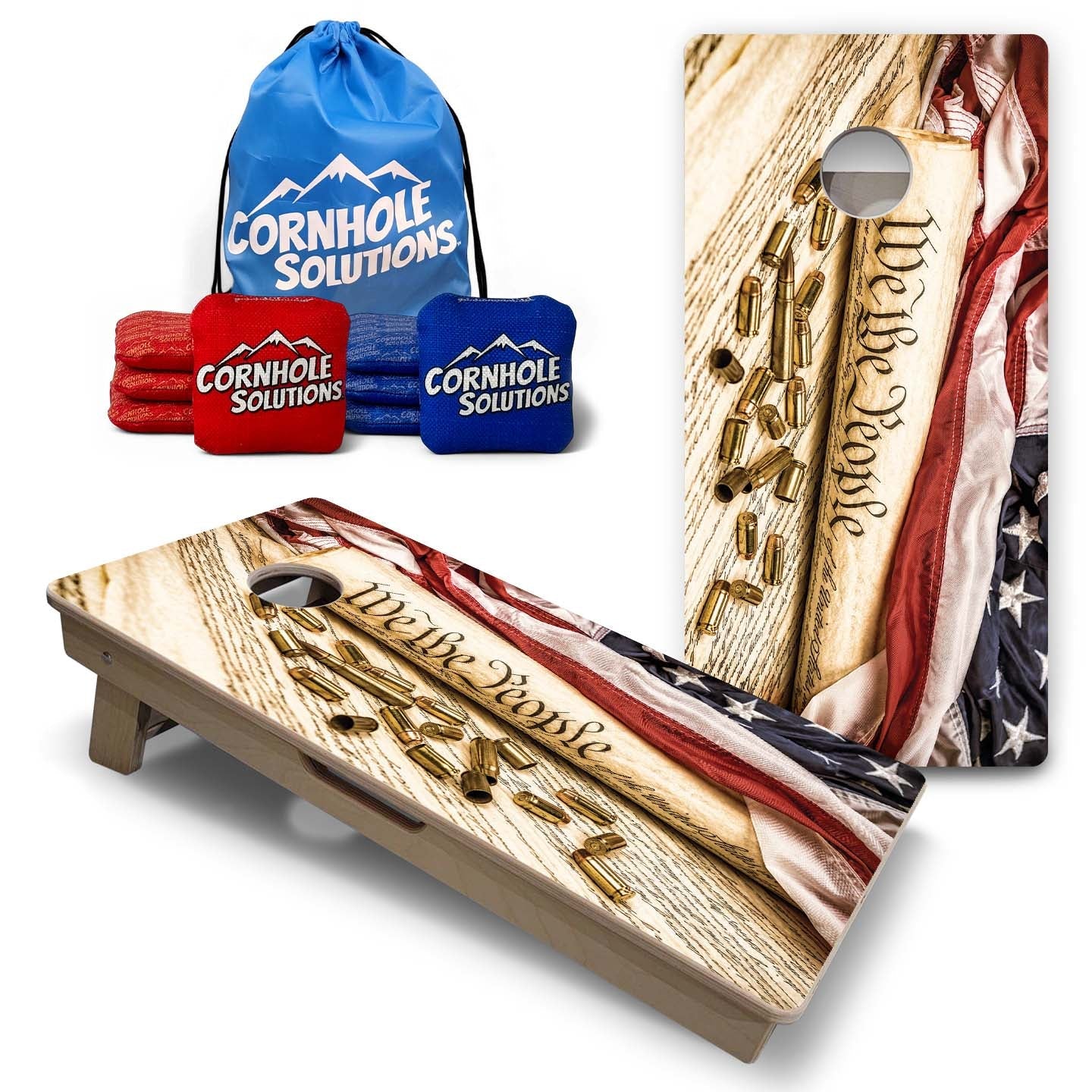 Vacation Cornhole Boards - DTOM & We The People