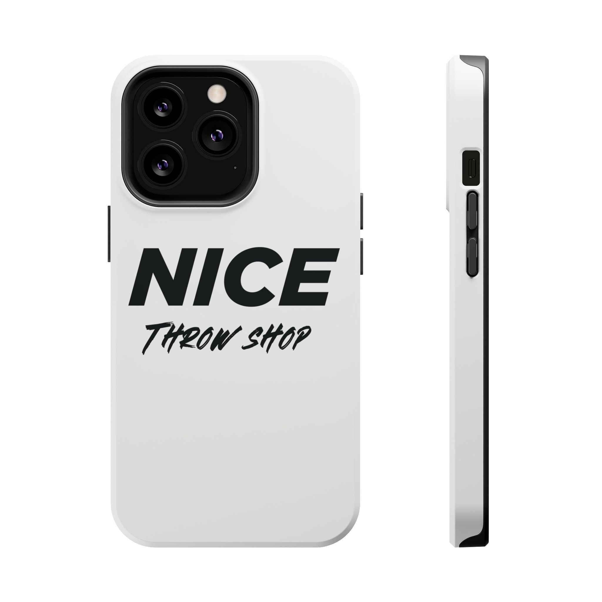 NICE Throw Shop Magnetic iPhone Case – Durable MagSafe® Cover (Supports Multiple Models)
