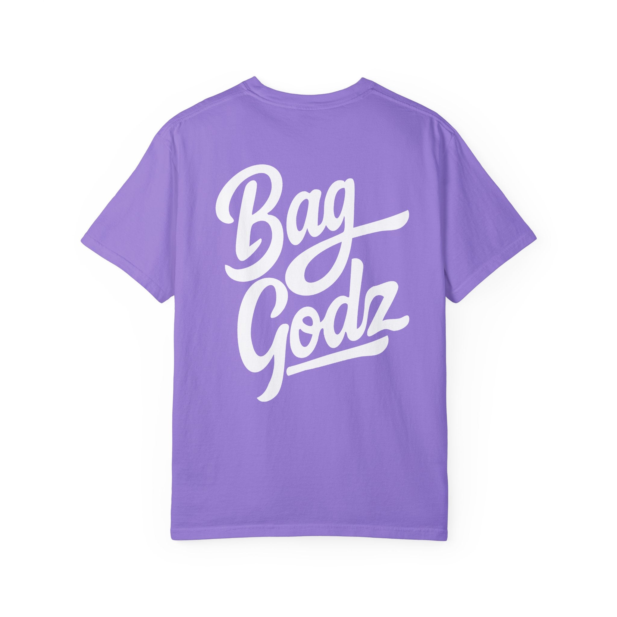 BG Cornhole Large BagGodz Unisex Comfort Colors Tee - Multiple Colors