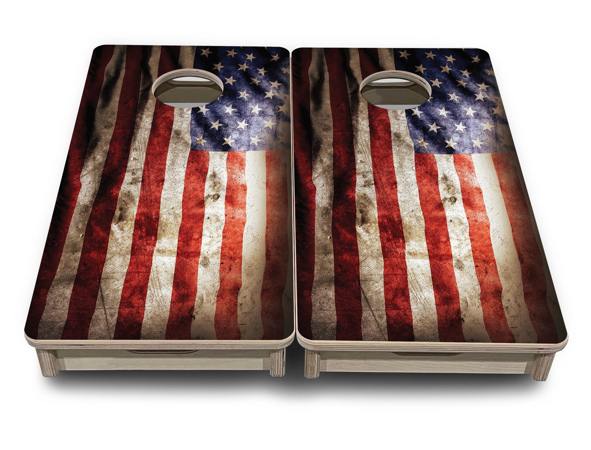 Mini Cornhole Boards - American Flag589