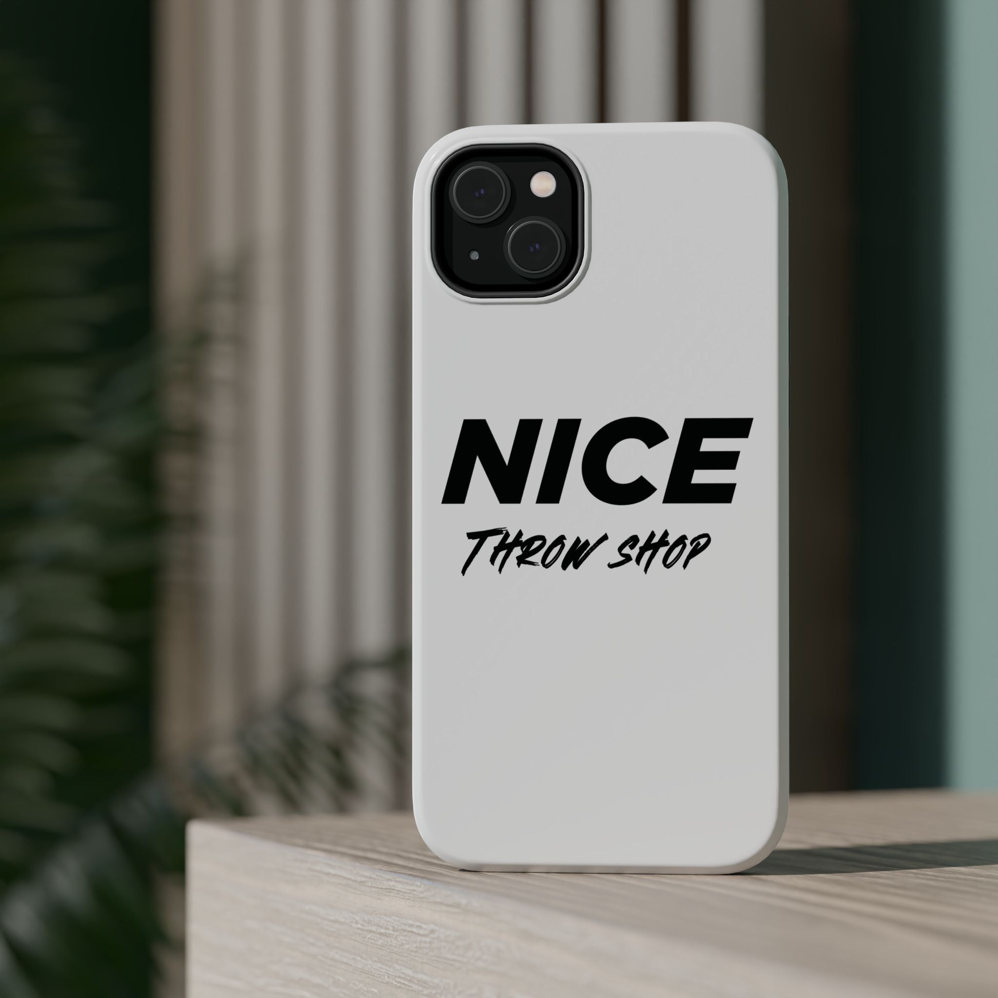 NICE Throw Shop Magnetic iPhone Case – Durable MagSafe® Cover (Supports Multiple Models)