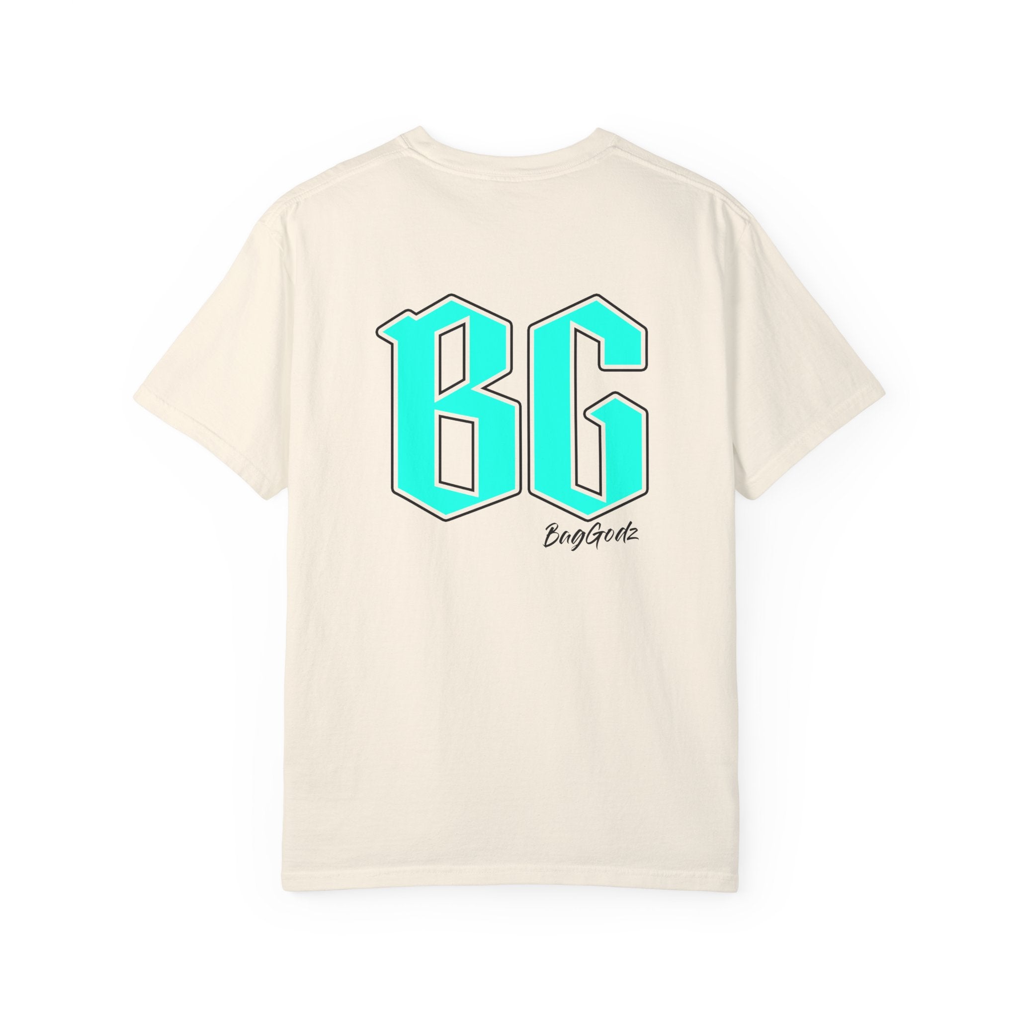 BG Cornhole Teal BG Unisex Comfort Colors Tee - Multiple Colors