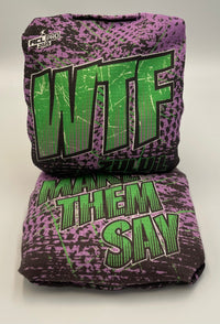 2026 WTF Cornhole Zulu - ACL Pro Stamped Cornhole Bags - Set of 4 bags