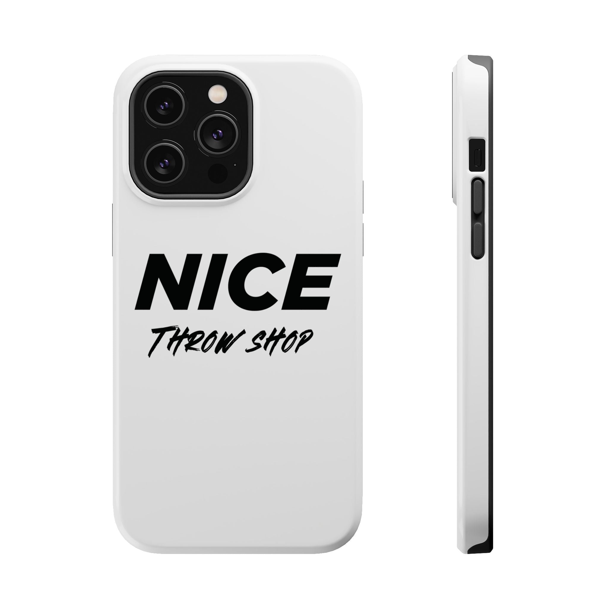 NICE Throw Shop Magnetic iPhone Case – Durable MagSafe® Cover (Supports Multiple Models)