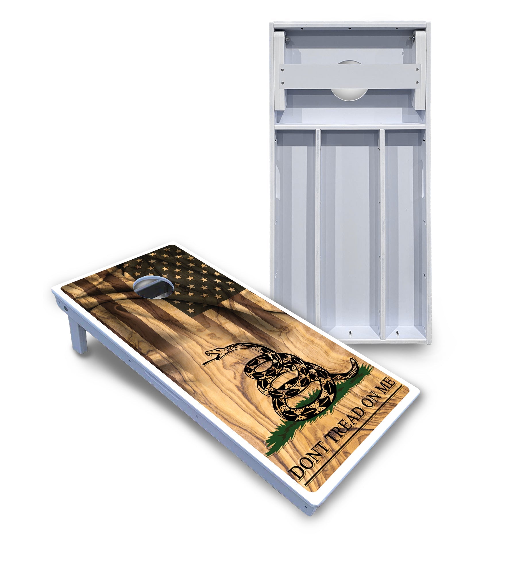 DTOM Flag 3 Cornhole Boards - All Weather Series