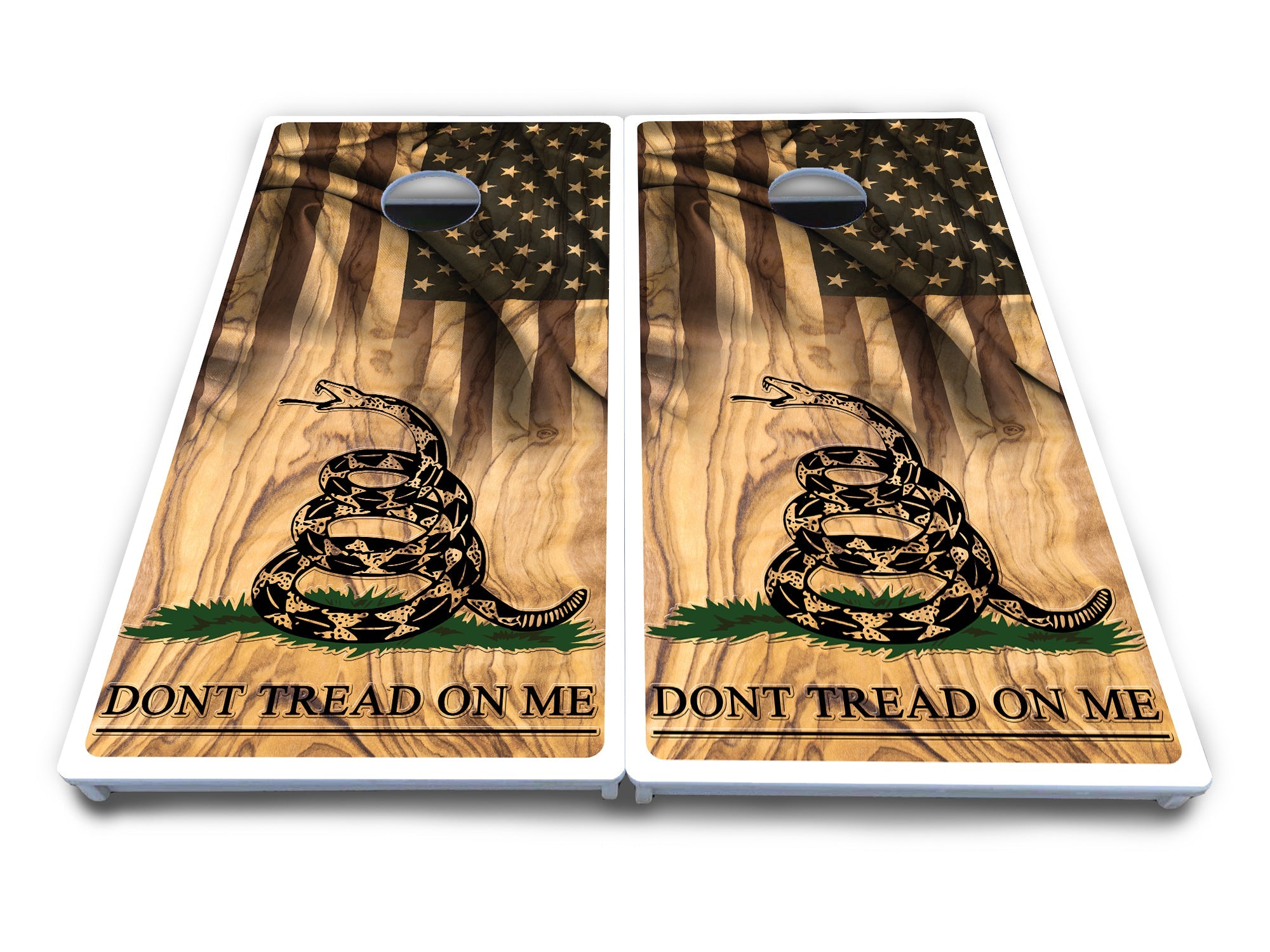 DTOM Flag 3 Cornhole Boards - All Weather Series
