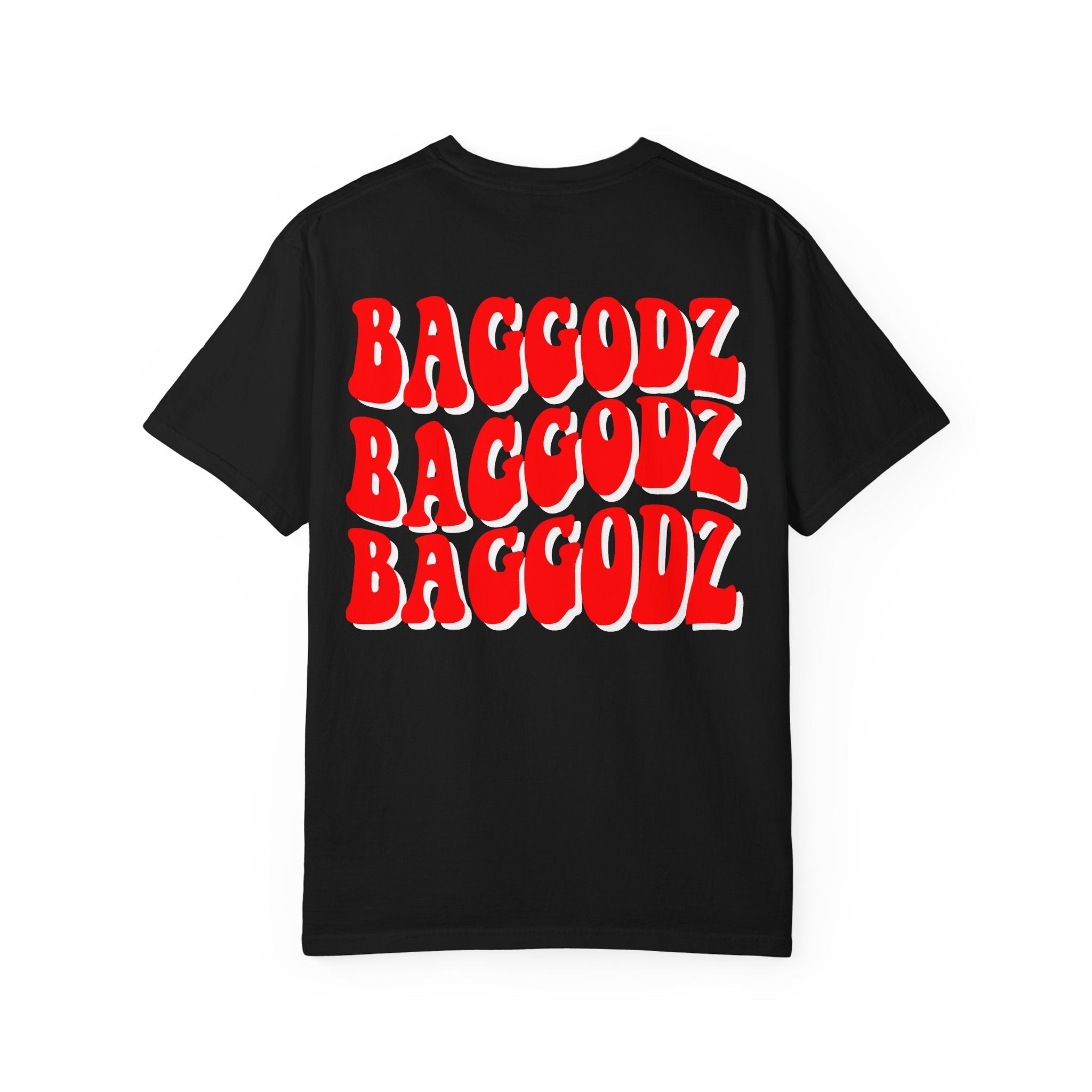 BG Cornhole Red Wavy Badgodz Unisex Tee - Multiple Colors