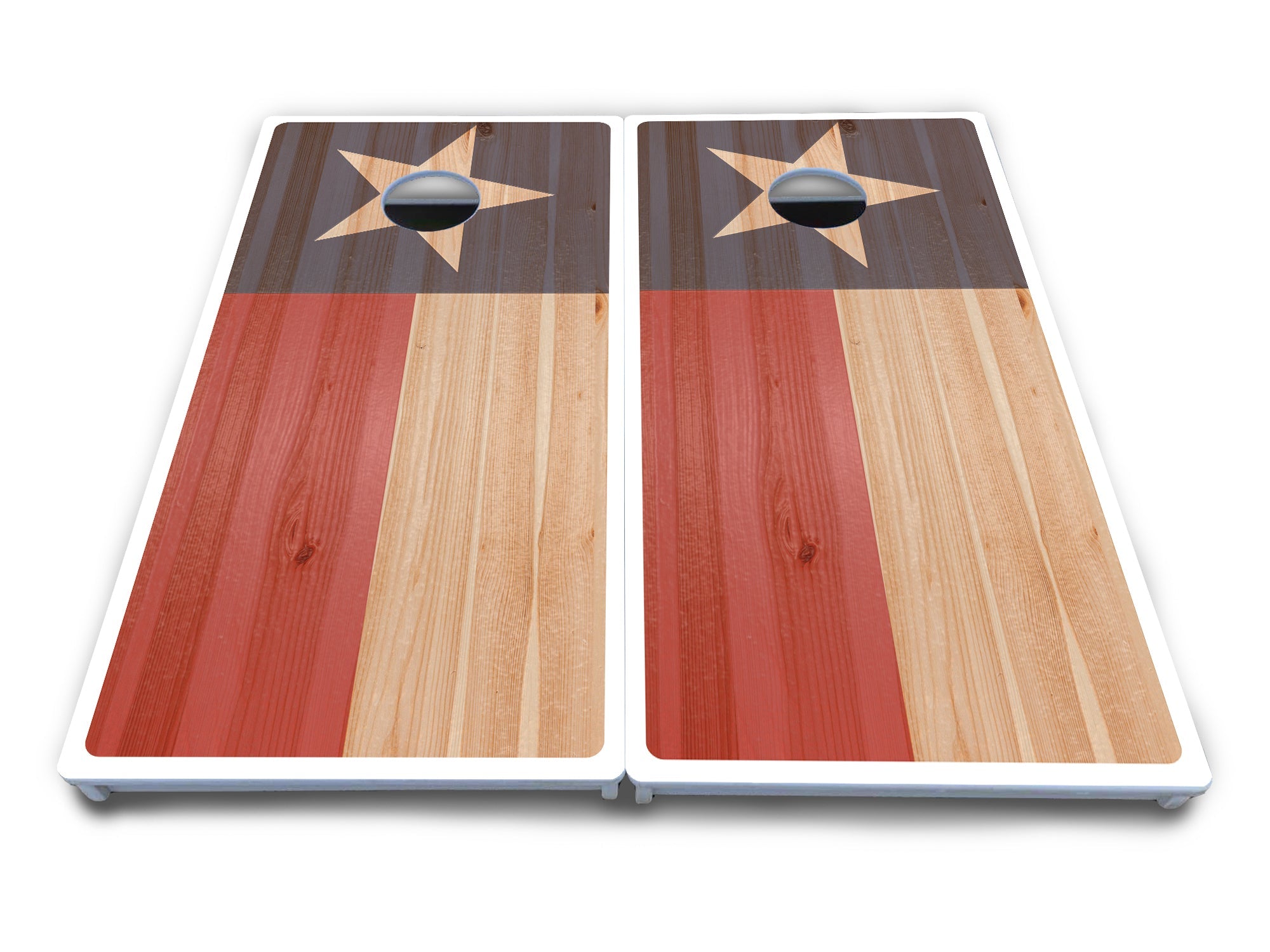 Faded Texas & American Cornhole Boards - All Weather Series