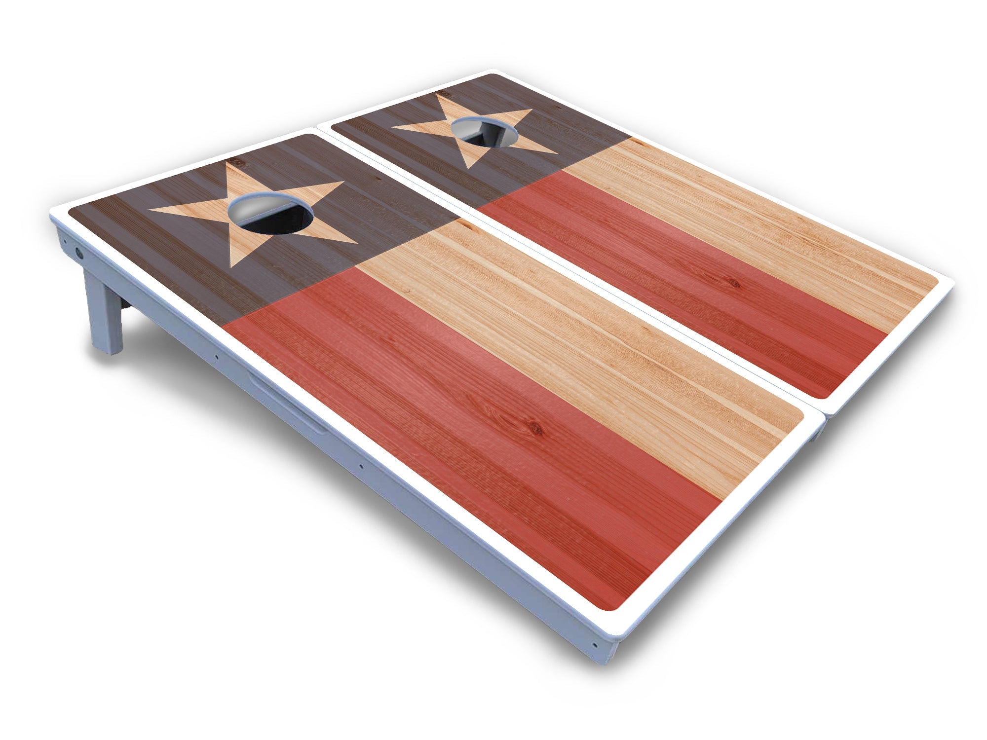 Faded Texas & American Cornhole Boards - All Weather Series