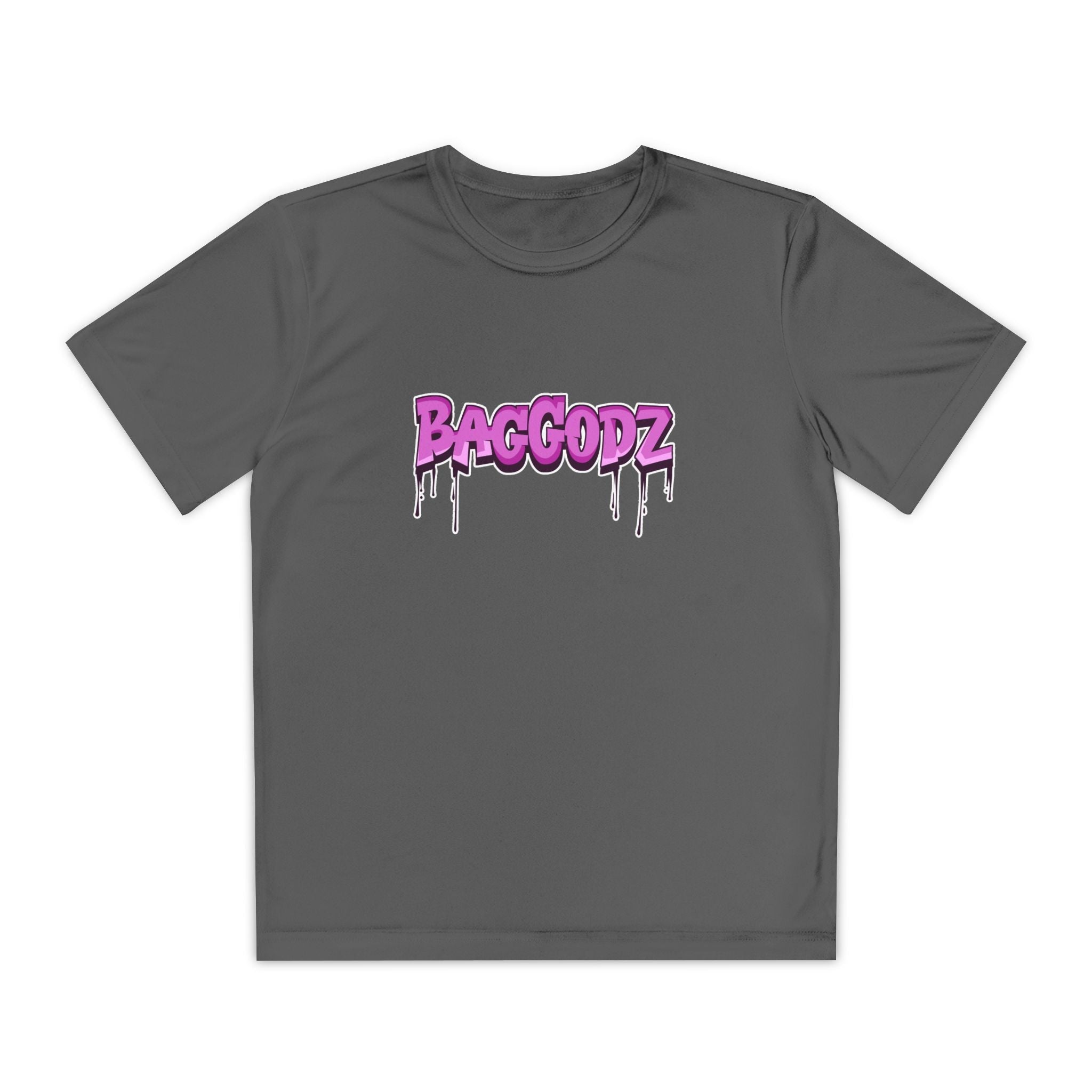 BG Cornhole Youth BagGodz Drip Performance Tee - Multiple Colors