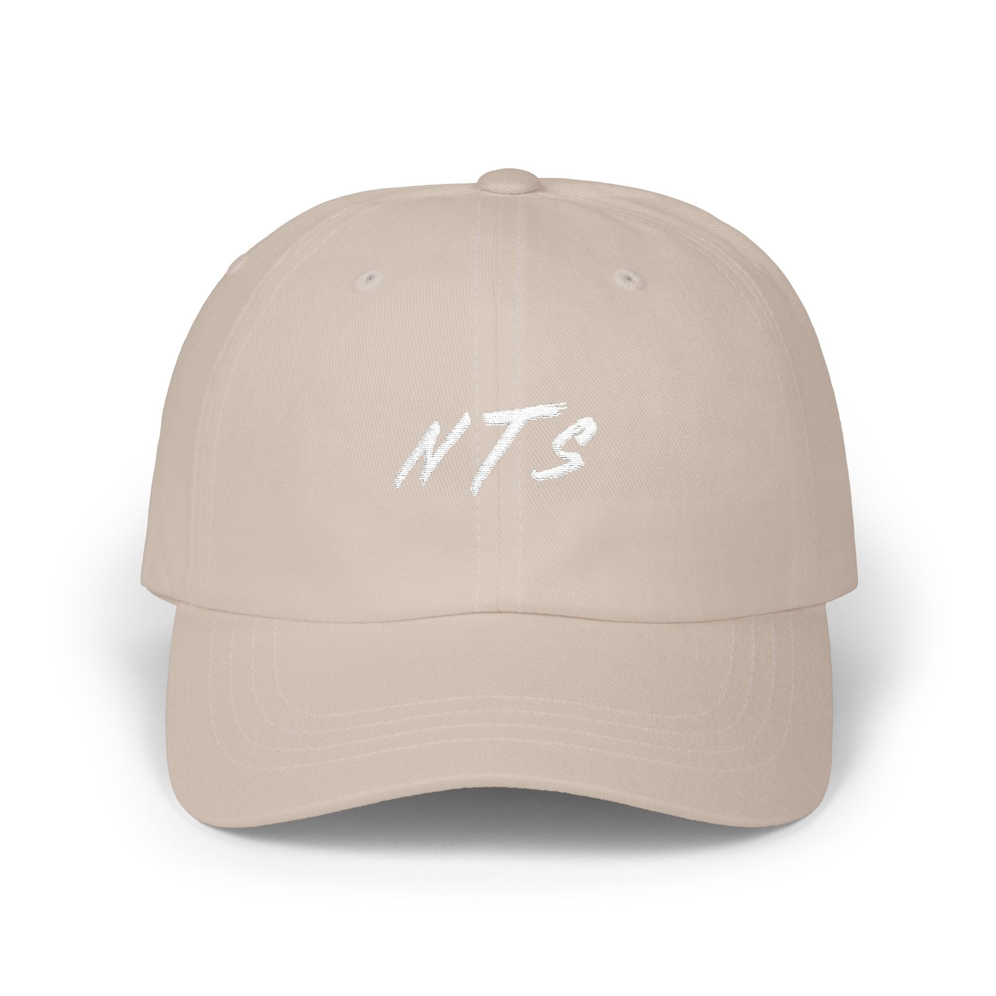 NICE Throw Shop - Classic Dad Cap with White NTS Design – Multiple Colors