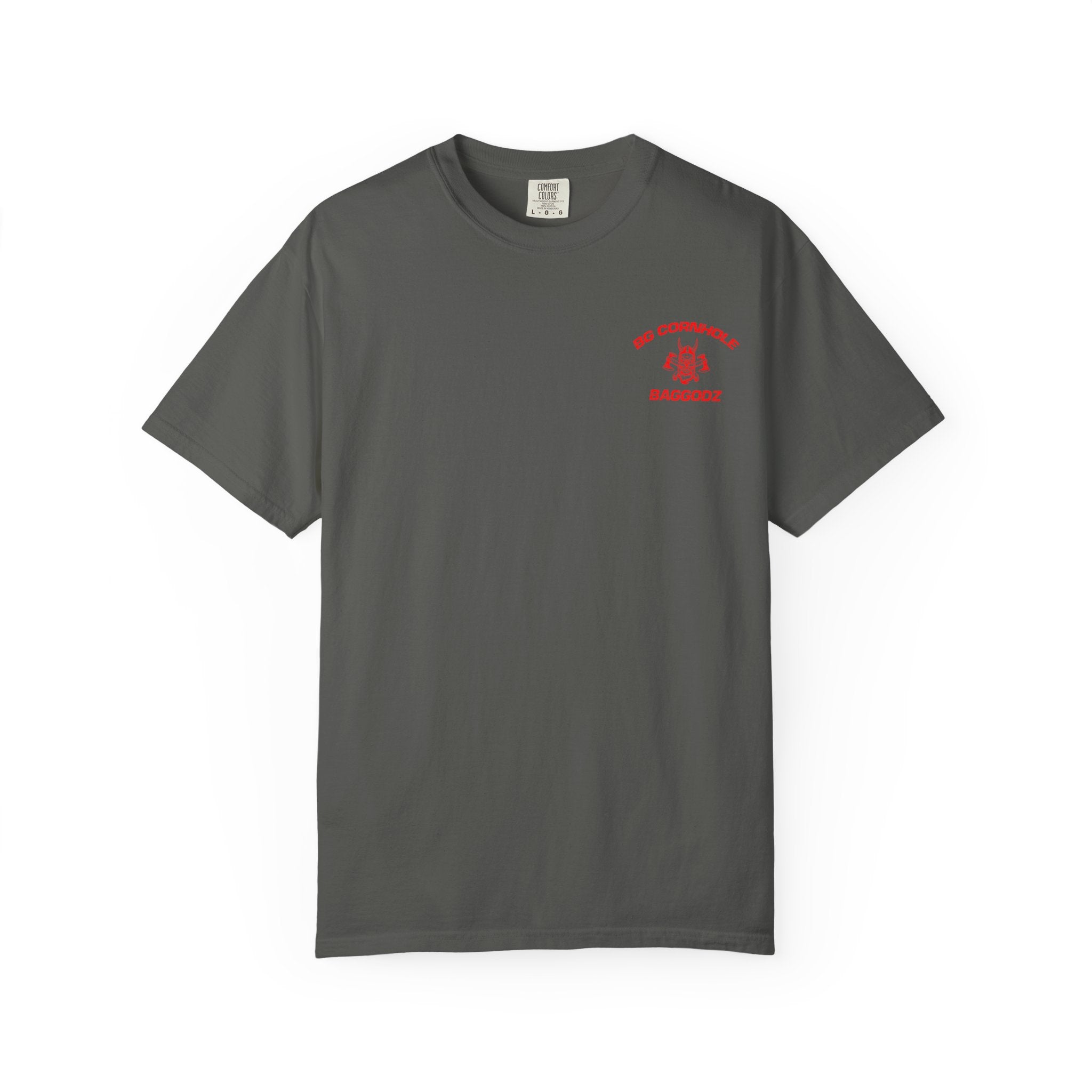 BG Cornhole Red Wavy Badgodz Unisex Tee - Multiple Colors