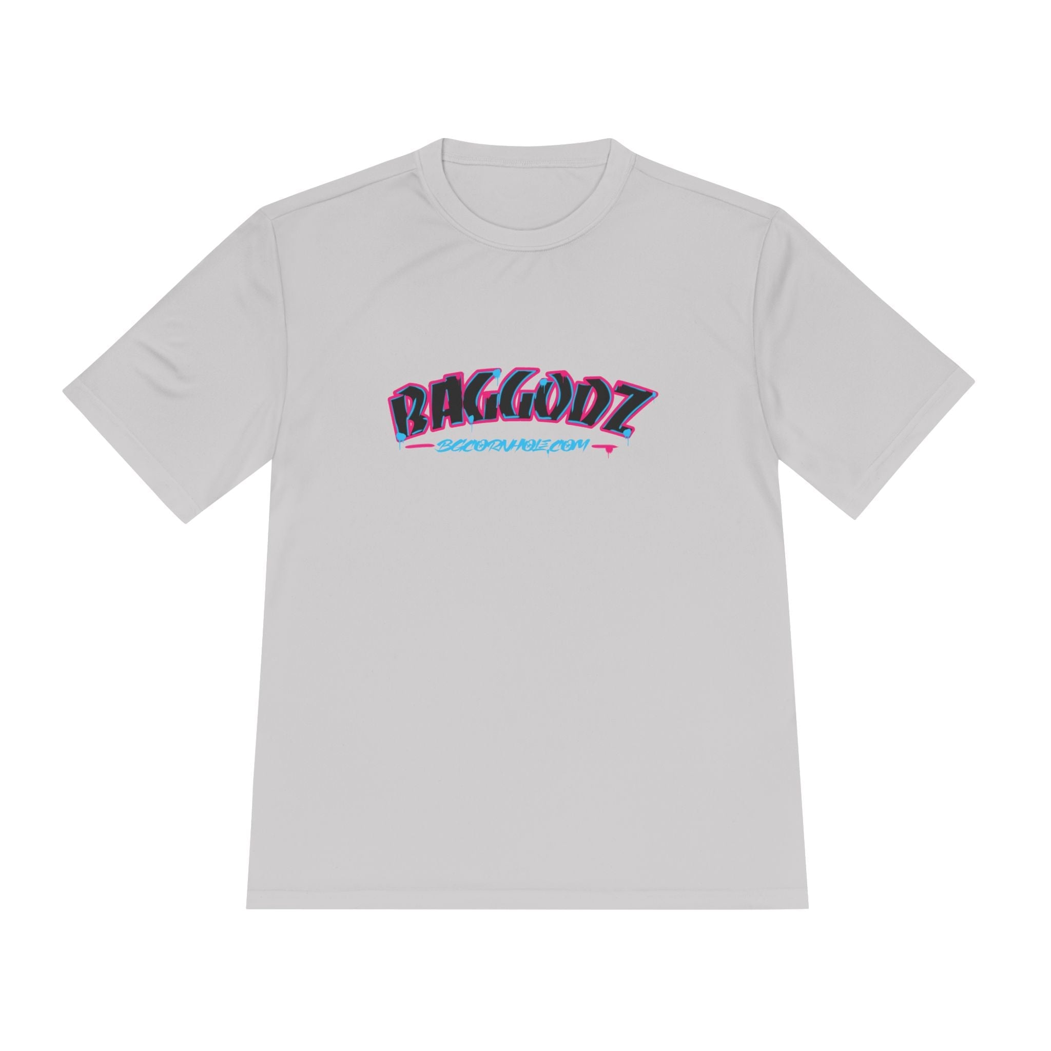 BG Cornhole BagGodz Unisex Polyester Tee - Multiple Colors