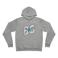 BG Cornhole Drip Unisex Fleece Hoodie - Multiple Colors