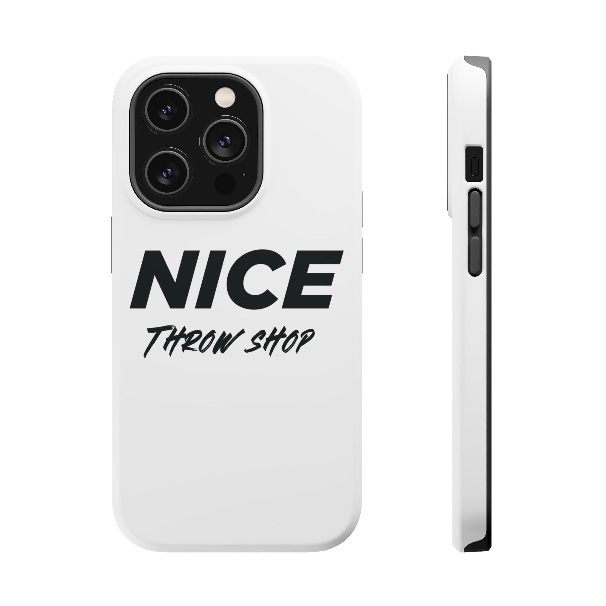 NICE Throw Shop Magnetic iPhone Case – Durable MagSafe® Cover (Supports Multiple Models)