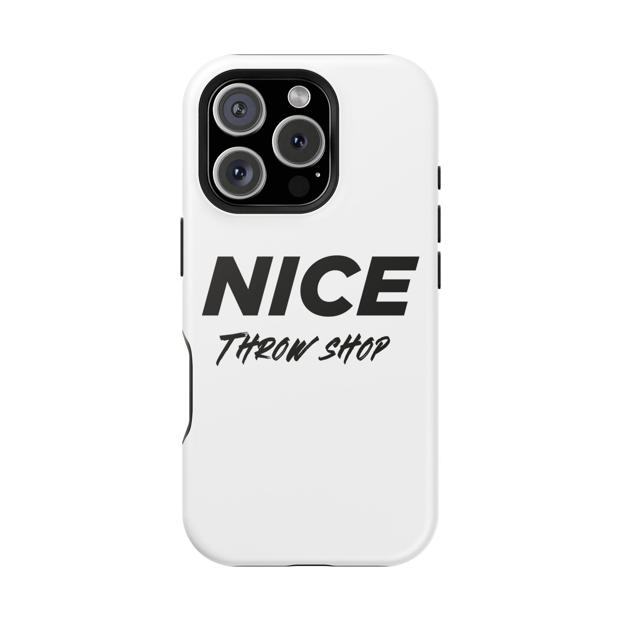 NICE Throw Shop Magnetic iPhone Case – Durable MagSafe® Cover (Supports Multiple Models)