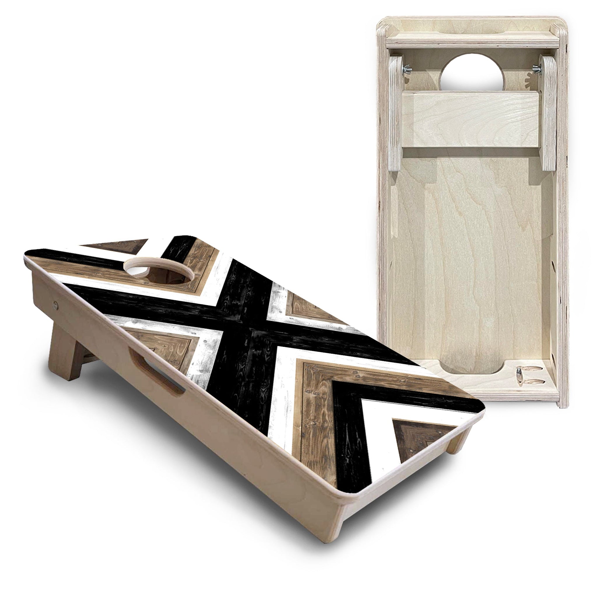 Mini Cornhole Boards - X Pattern