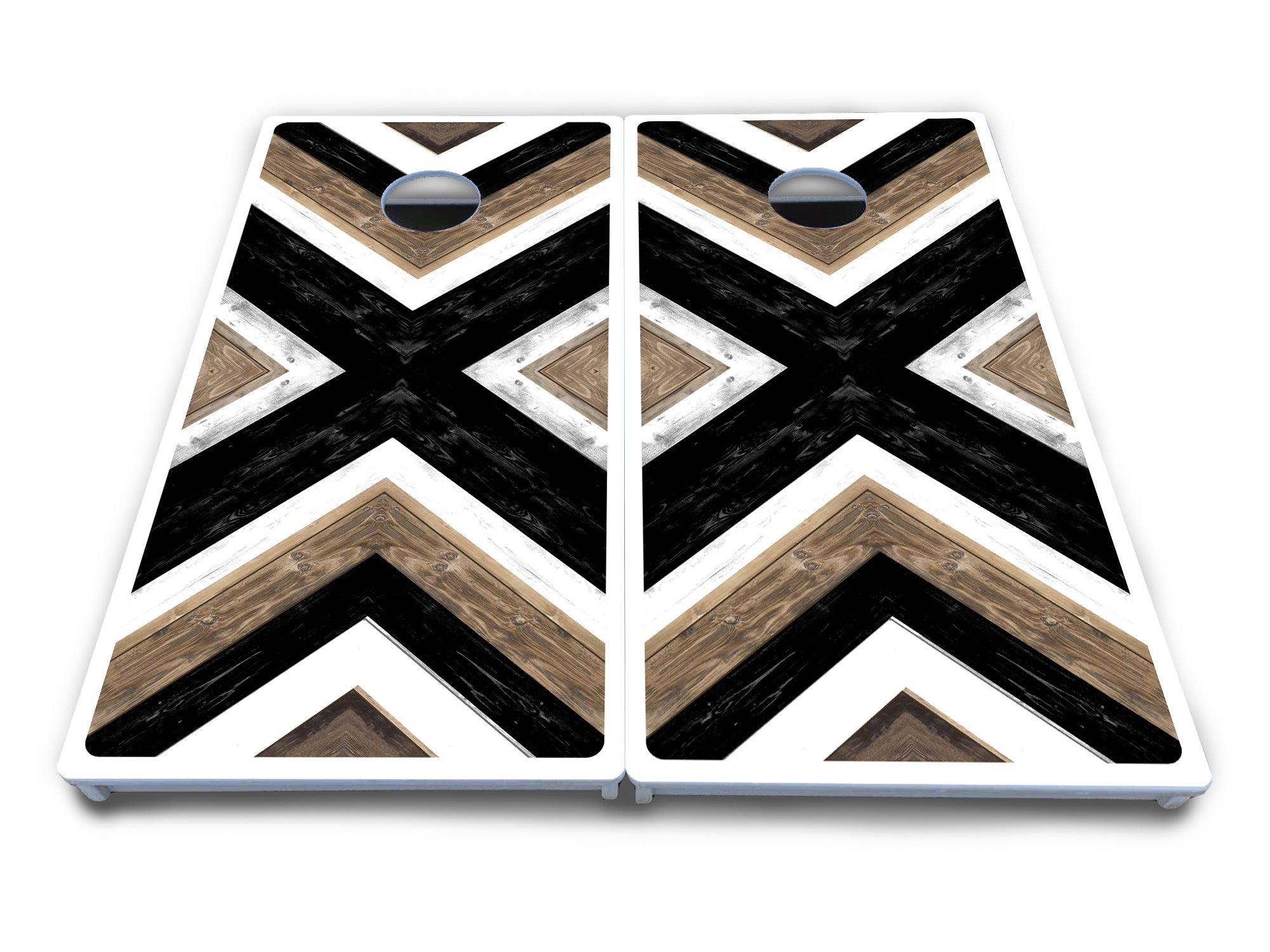 X Pattern Cornhole Boards - All Weather Series