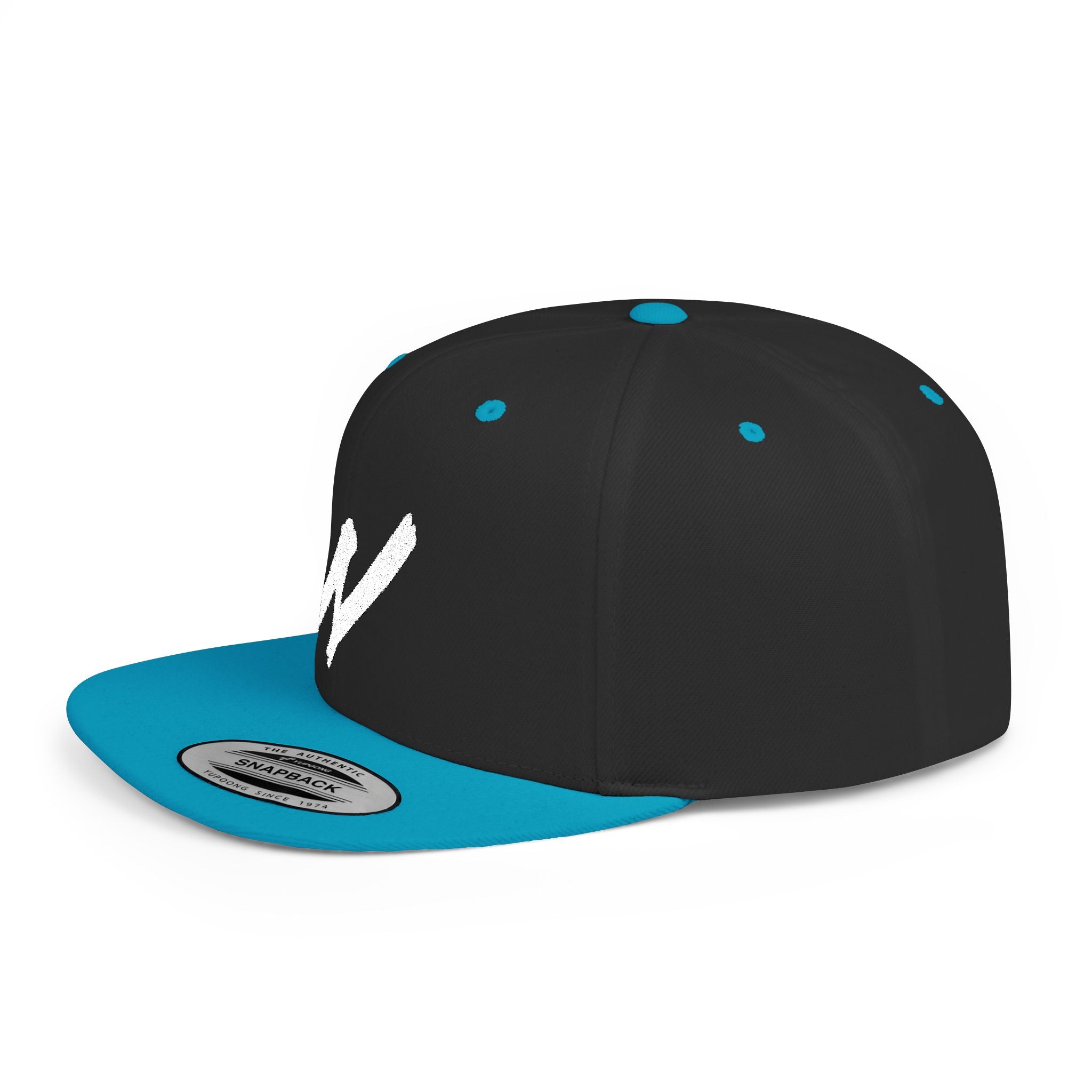 NICE Throw Shop Flat Bill Snapback with N Design – Multiple Colors