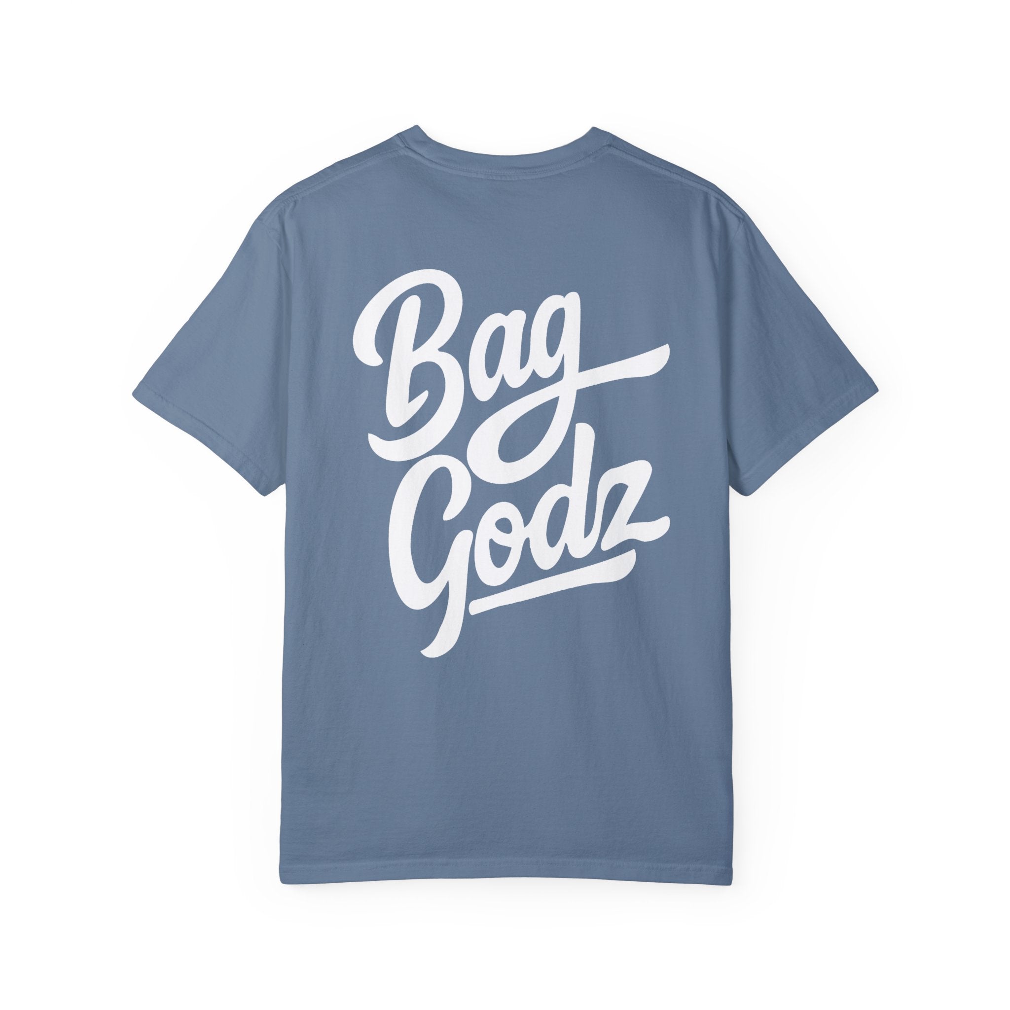 BG Cornhole Large BagGodz Unisex Comfort Colors Tee - Multiple Colors