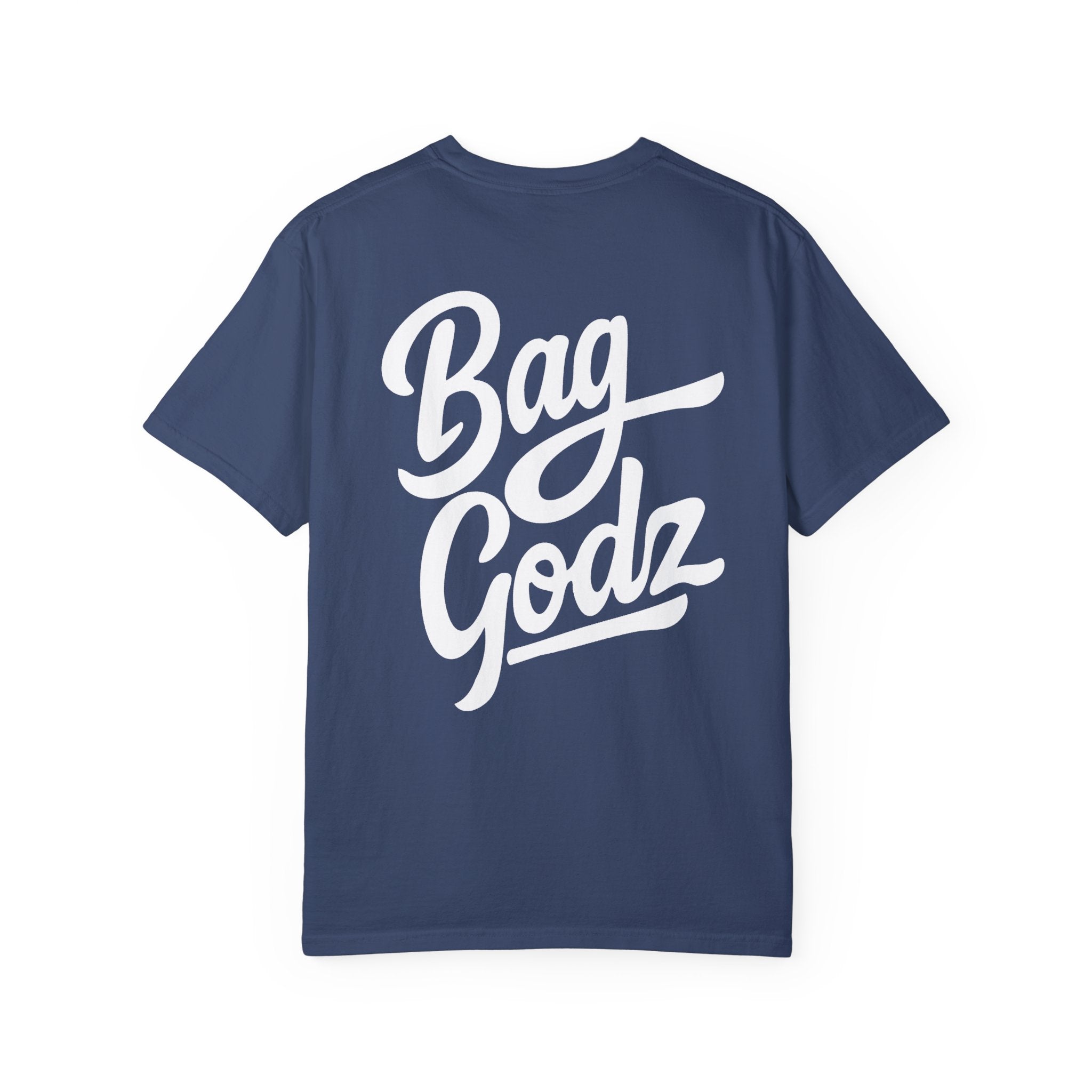 BG Cornhole Large BagGodz Unisex Comfort Colors Tee - Multiple Colors