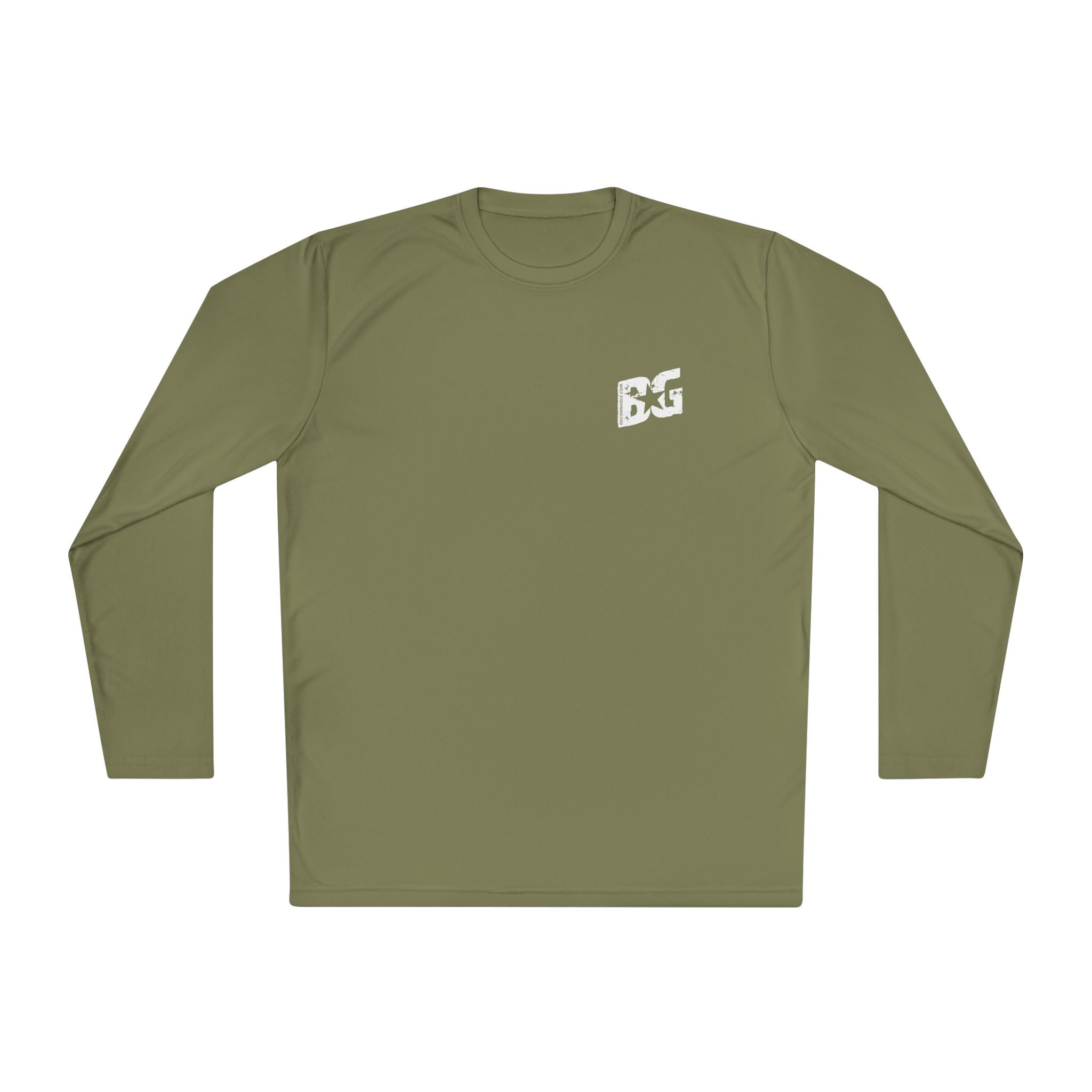 BG Cornhole Unisex Lightweight Polyester Long Sleeve Tee - Multiple Colors