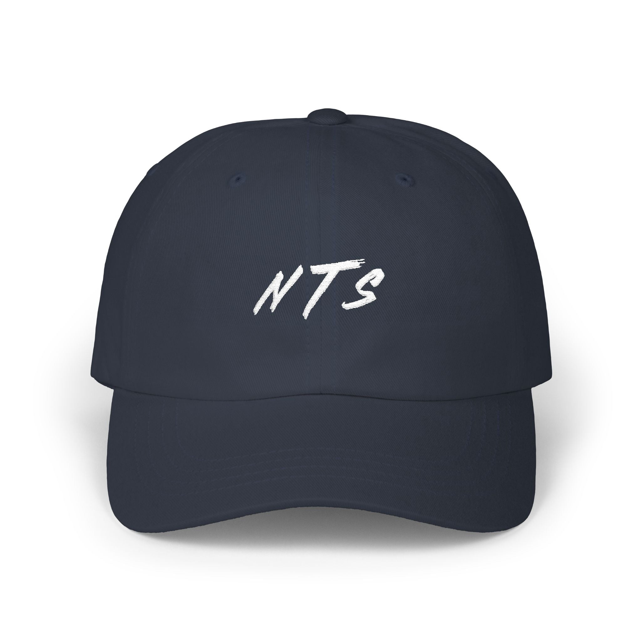 NICE Throw Shop - Classic Dad Cap with White NTS Design – Multiple Colors