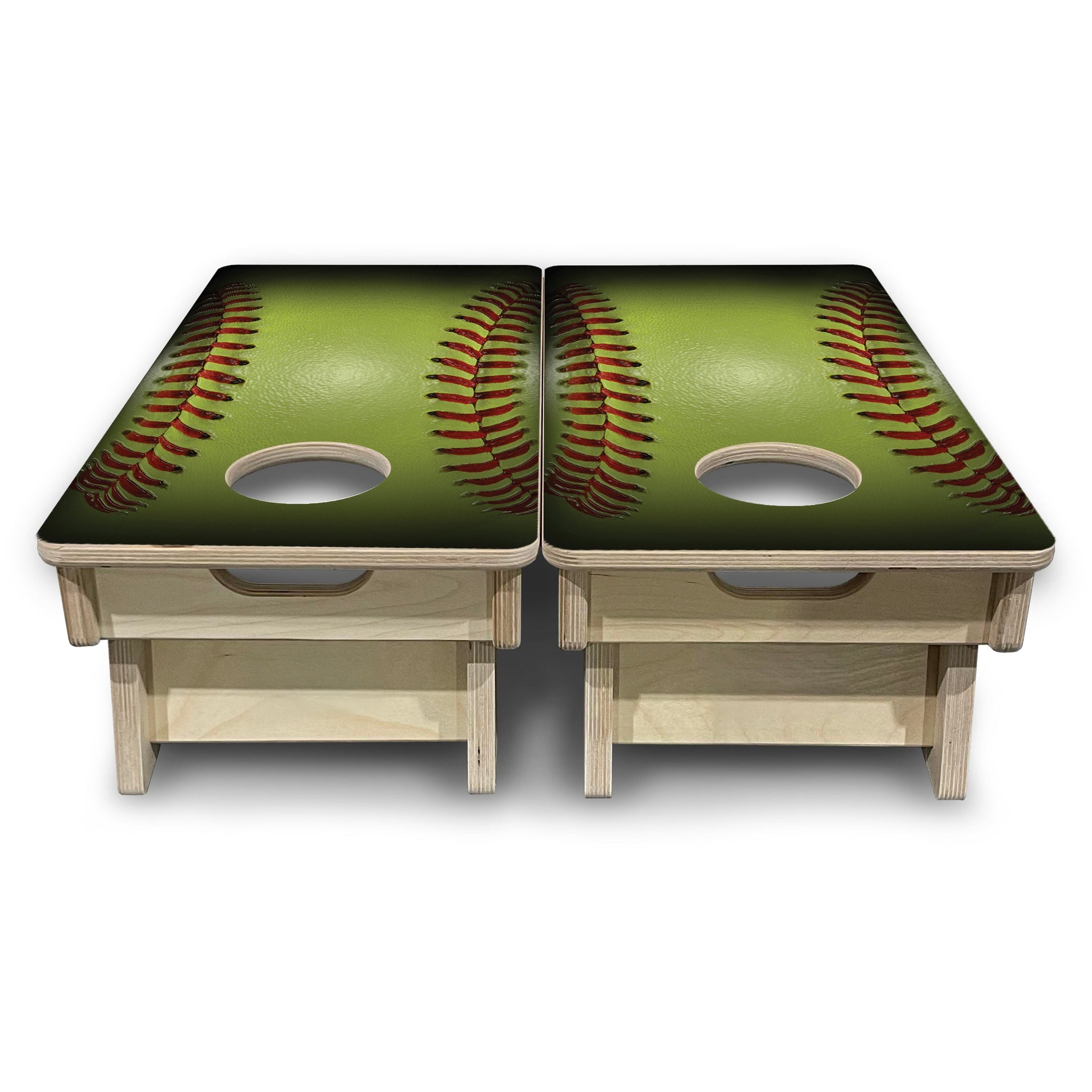 Mini Cornhole Boards - Softball