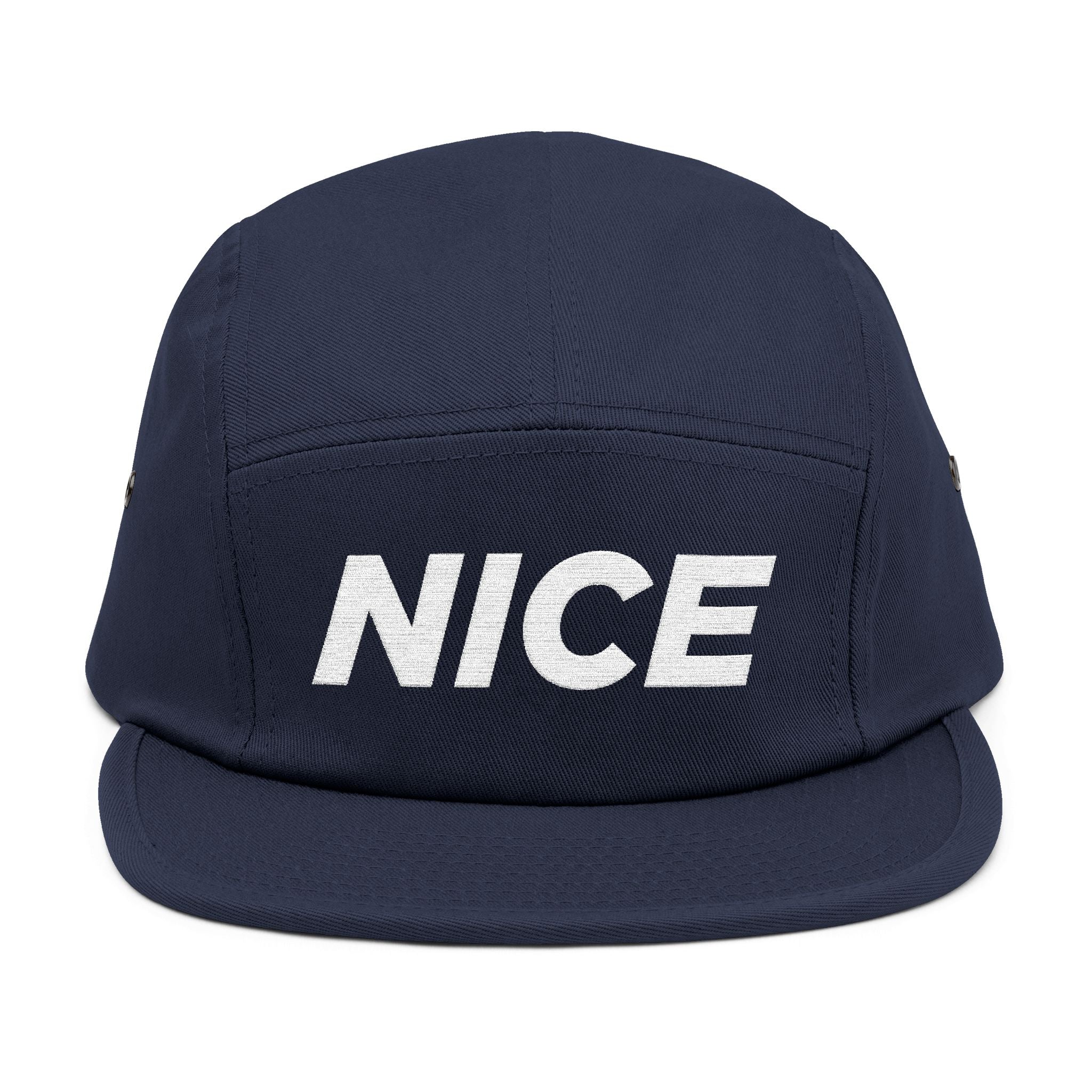 NICE Throw Shop 5 Panel Cap (Embroidered) – Multiple Colors