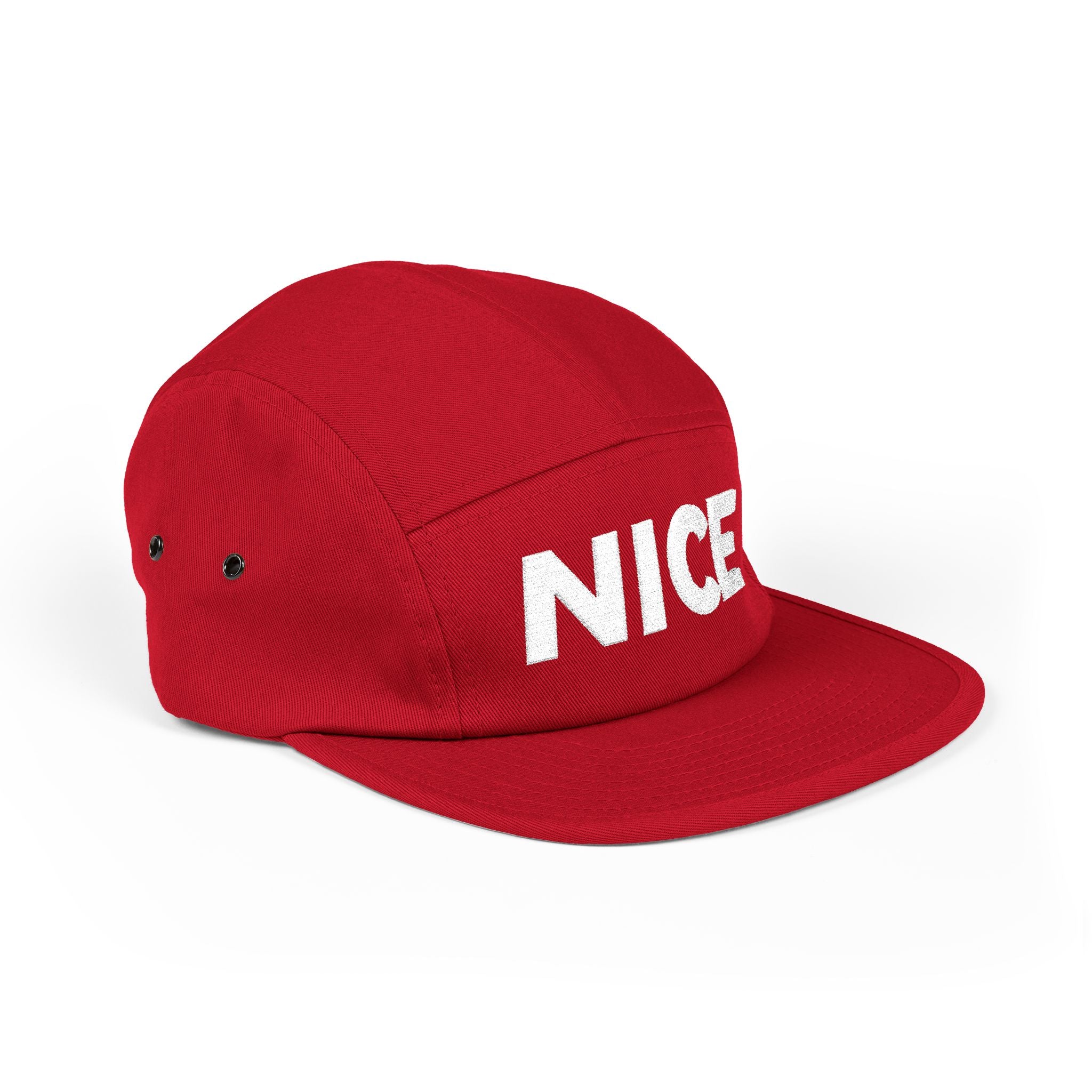 NICE Throw Shop 5 Panel Cap (Embroidered) – Multiple Colors