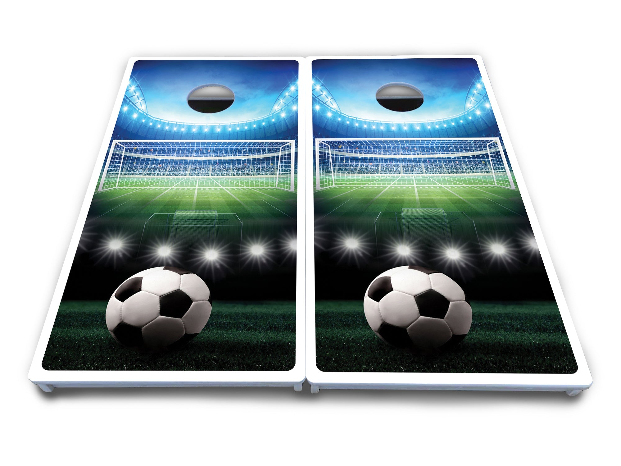 Soccer Cornhole Boards - All Weather Series