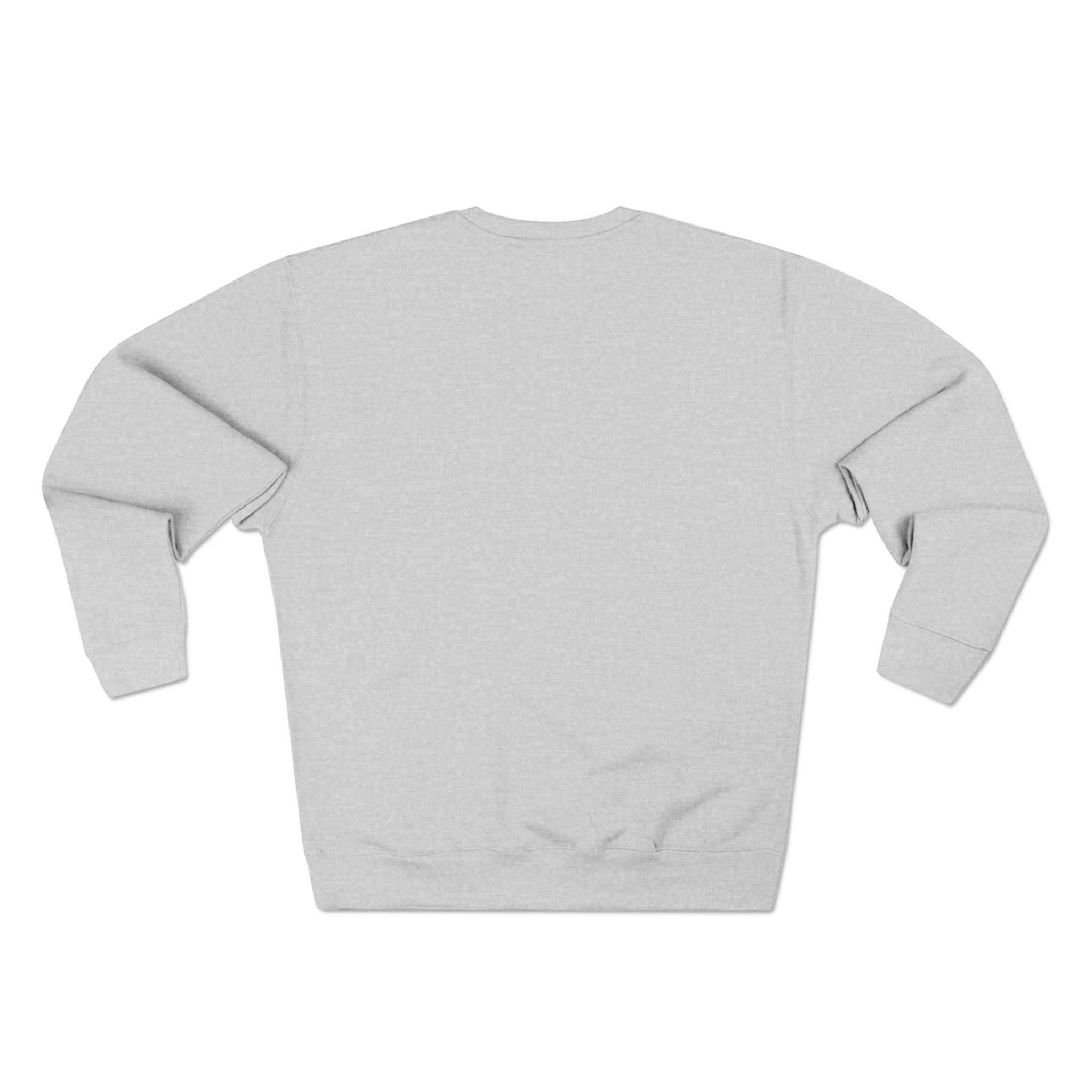 NICE Throw Shop Unisex Crewneck Sweatshirt White Logo – Multiple Colors