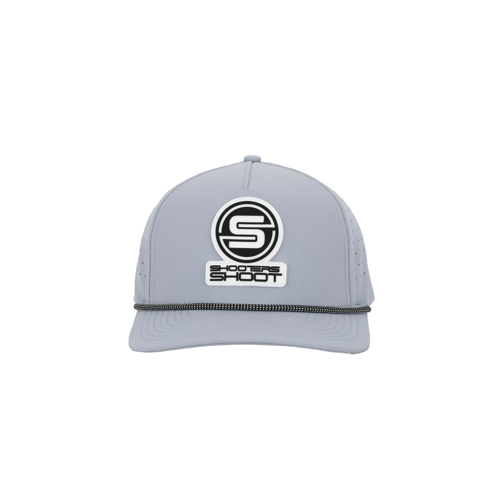 Killshots Cornhole 5 Panel Snap-Back Rope Hat - Rubber Patch
