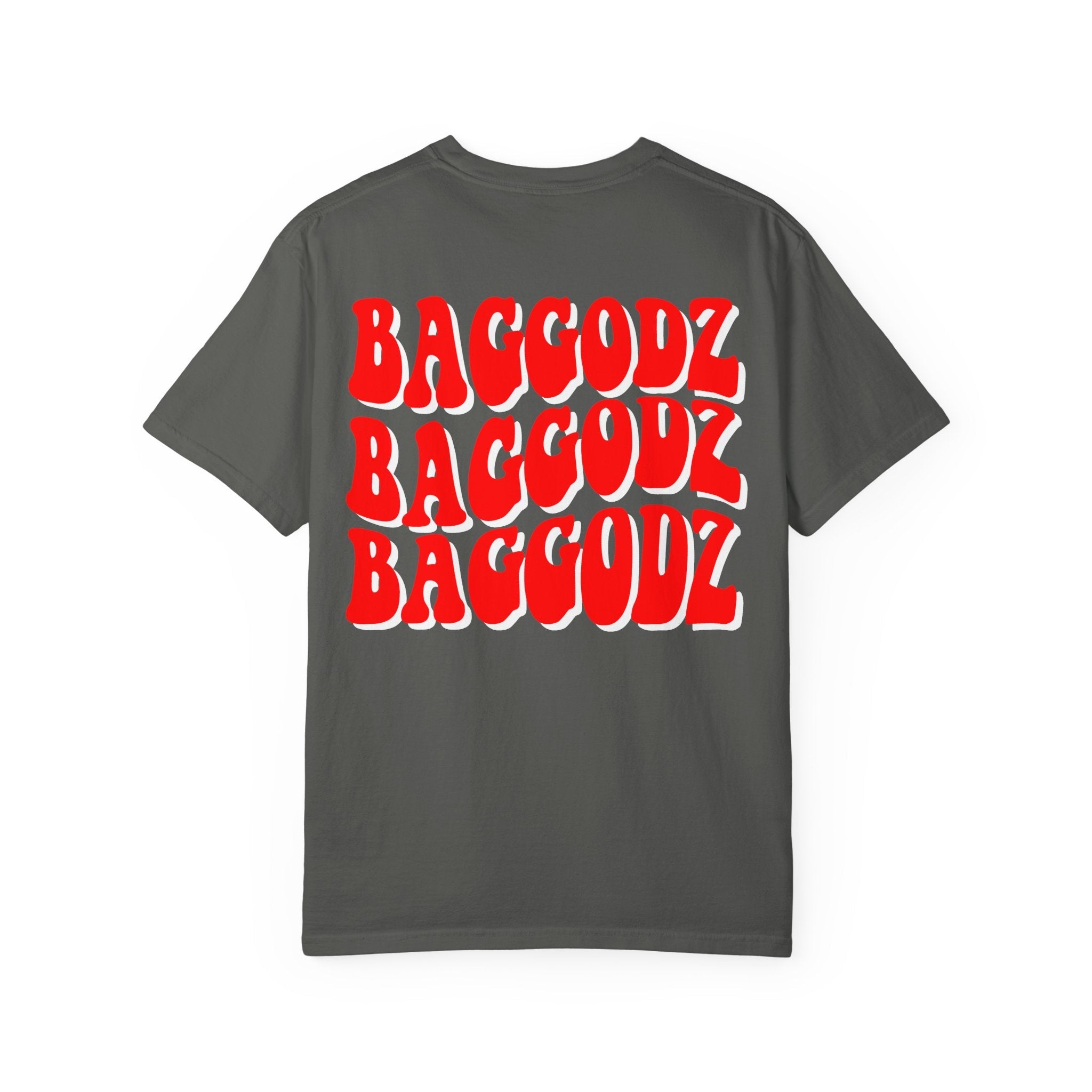 BG Cornhole Red Wavy Badgodz Unisex Tee - Multiple Colors