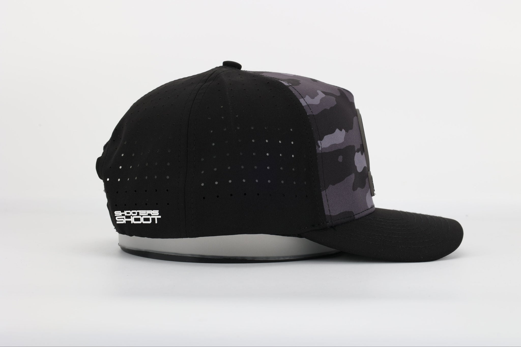 Killshots Cornhole 5 Panel Round-Bill Snap-Back "Assault" Hat - Camo