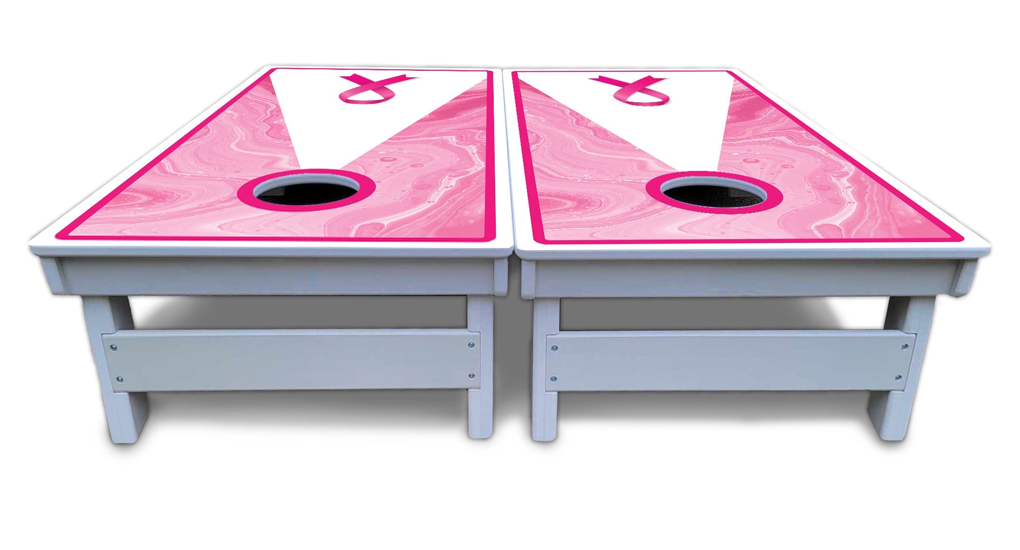Cancer Awareness Cornhole Boards - All Weather Series