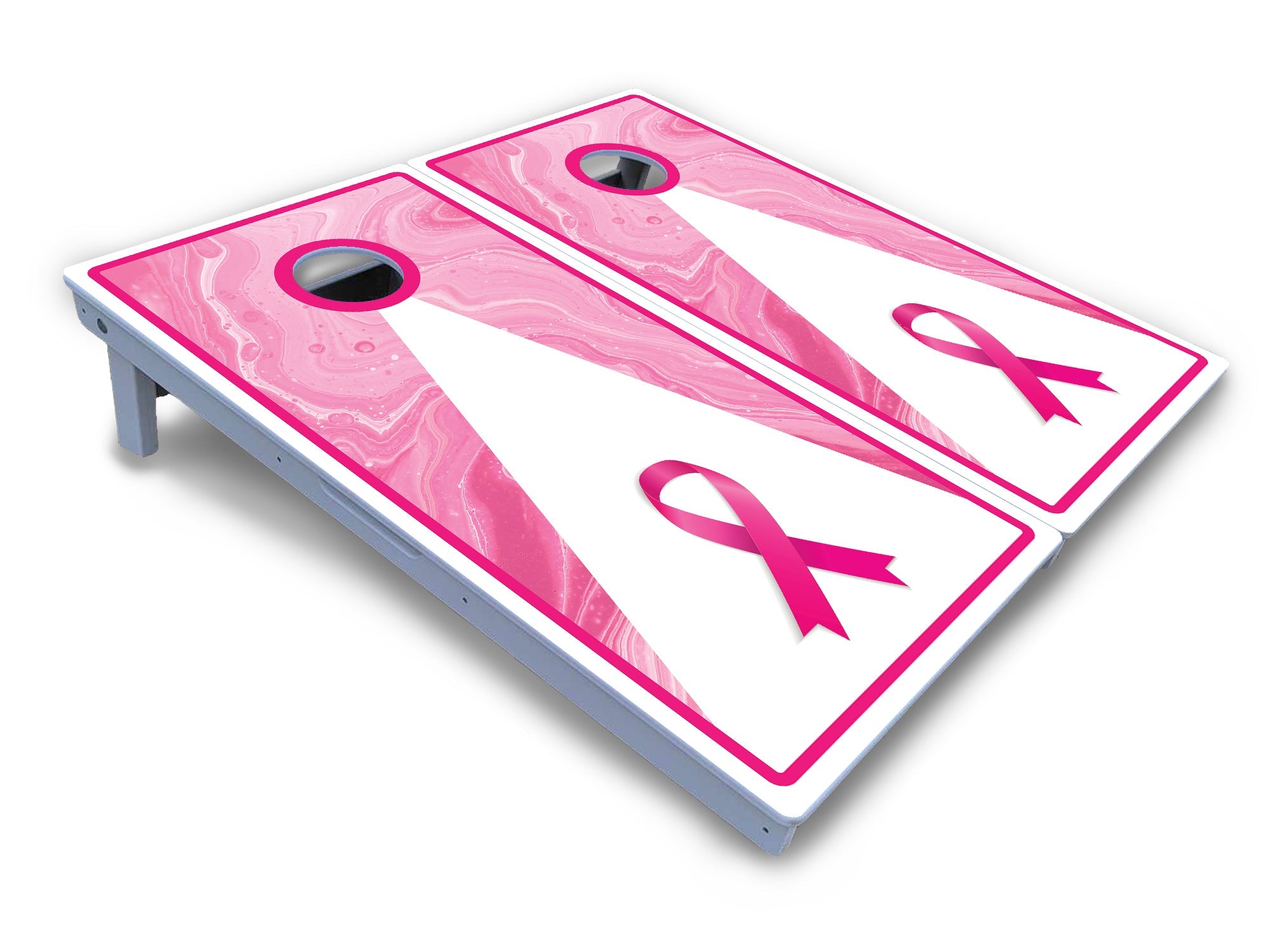 Cancer Awareness Cornhole Boards - All Weather Series