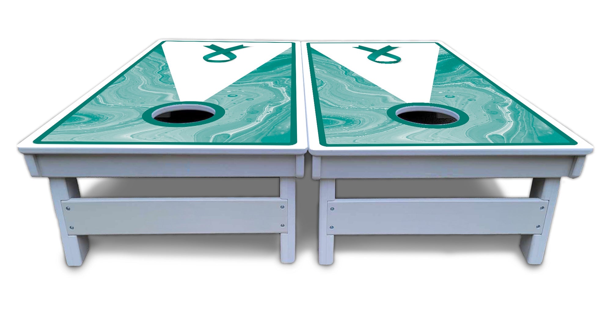 Cancer Awareness Cornhole Boards - All Weather Series