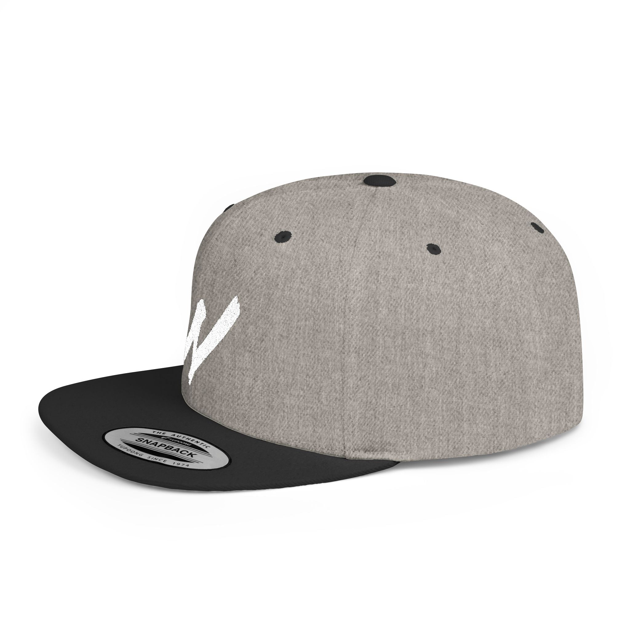 NICE Throw Shop Flat Bill Snapback with N Design – Multiple Colors