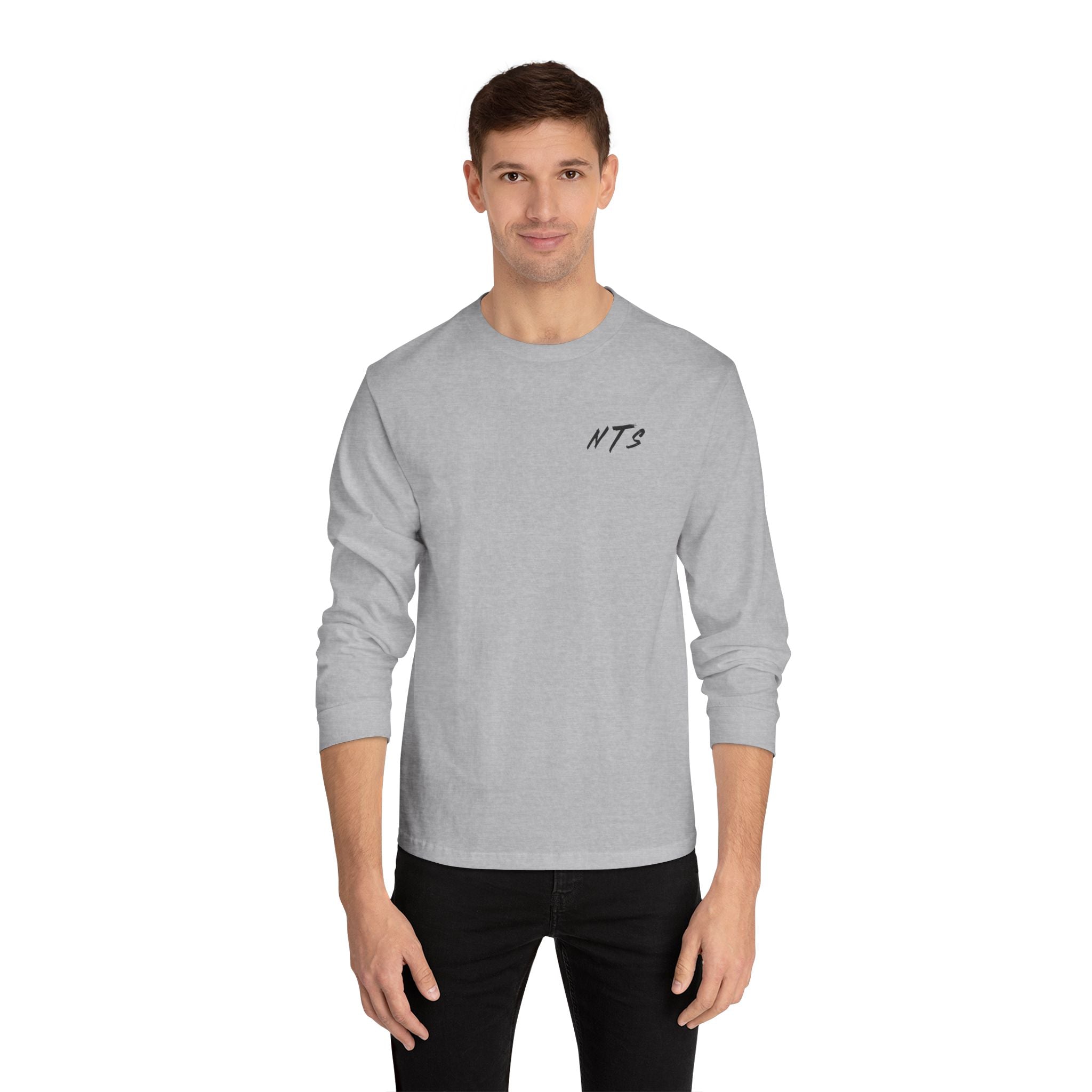 NICE Throw Shop Unisex Long Sleeve Tee with NTS Design – Multiple Colors