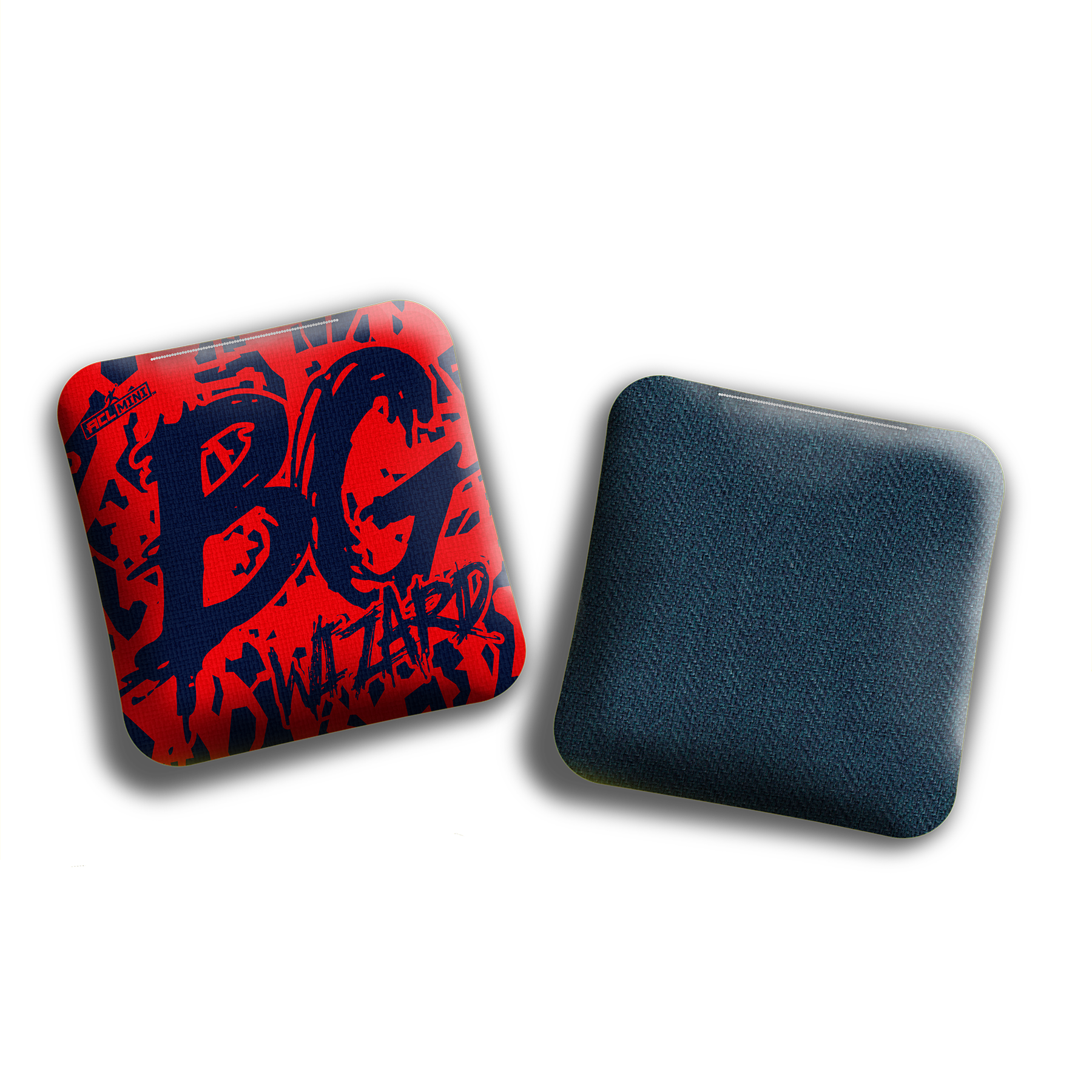 BG Cornhole 2025 BG Wizard 4" Mini Cornhole Bags - “AGGRESSIVE” - Set of 4 Bags
