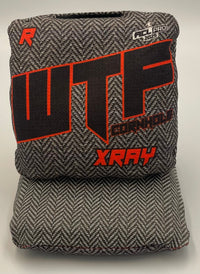 2026 WTF Cornhole X-RAY - ACL Pro Stamped Cornhole Bags - Set of 4 bags