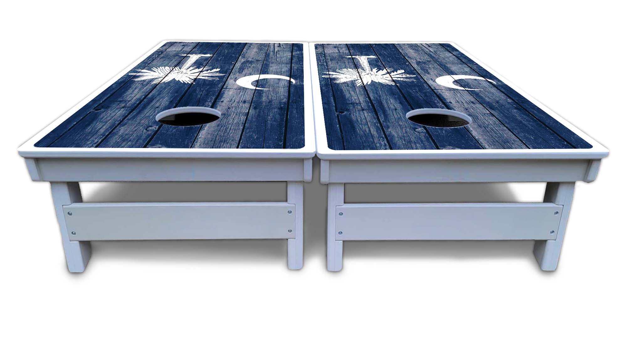 South Carolina Flag Cornhole Boards - All Weather Series