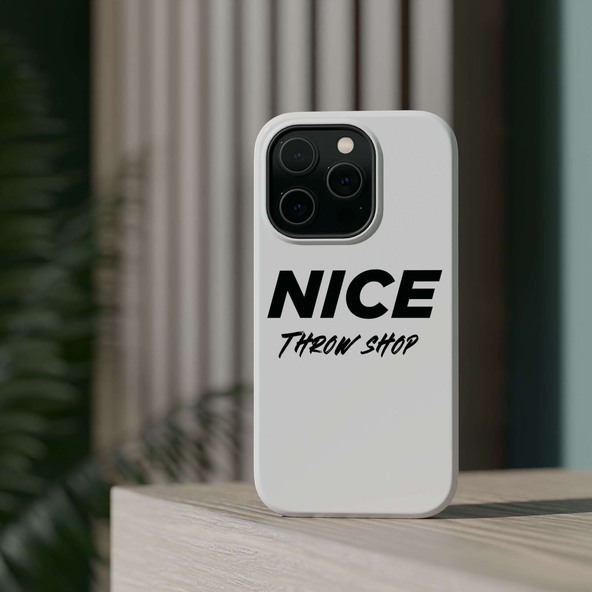 NICE Throw Shop Magnetic iPhone Case – Durable MagSafe® Cover (Supports Multiple Models)