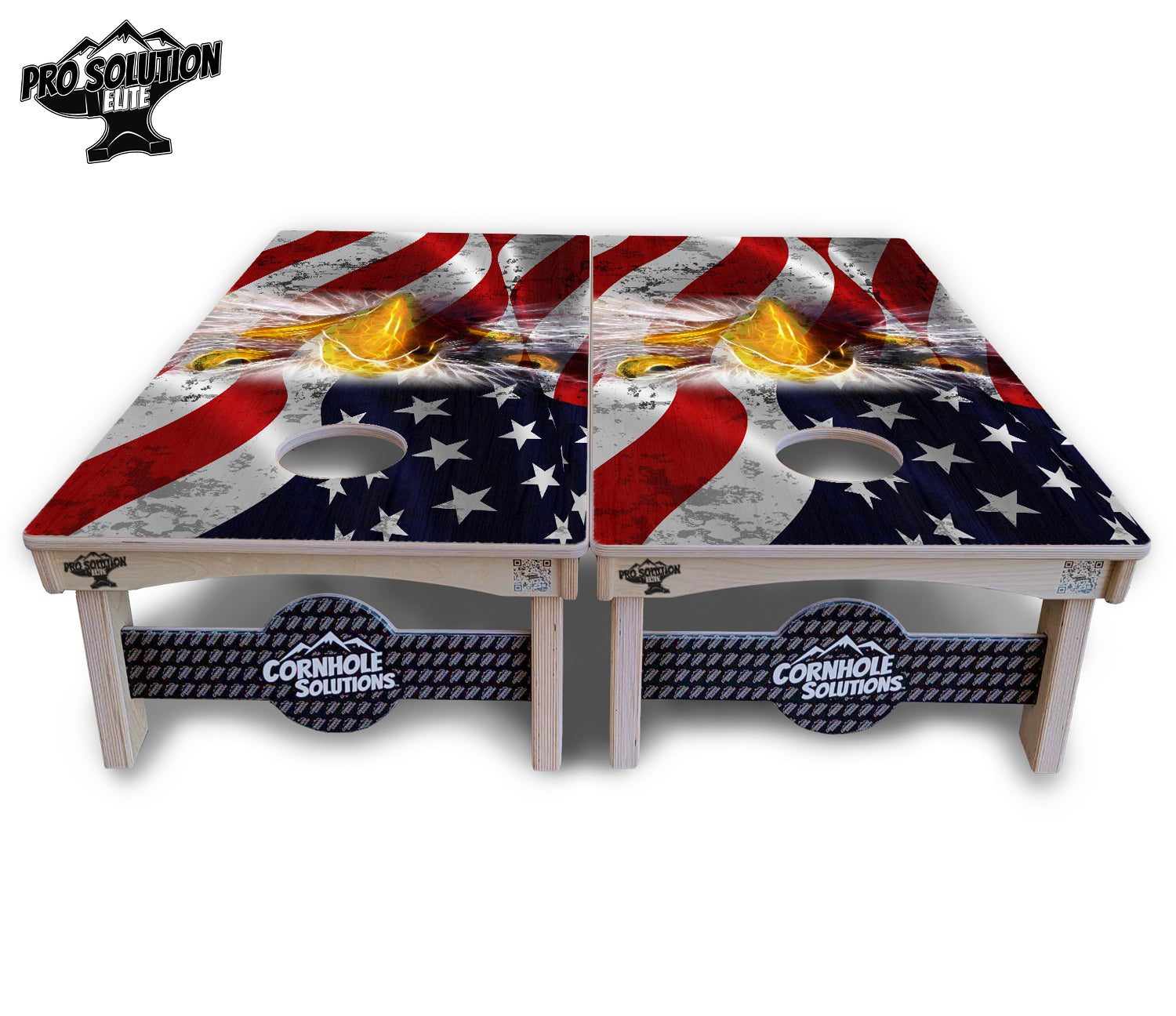 Electric Eagle Cornhole Boards - Pro Solution Elite Series